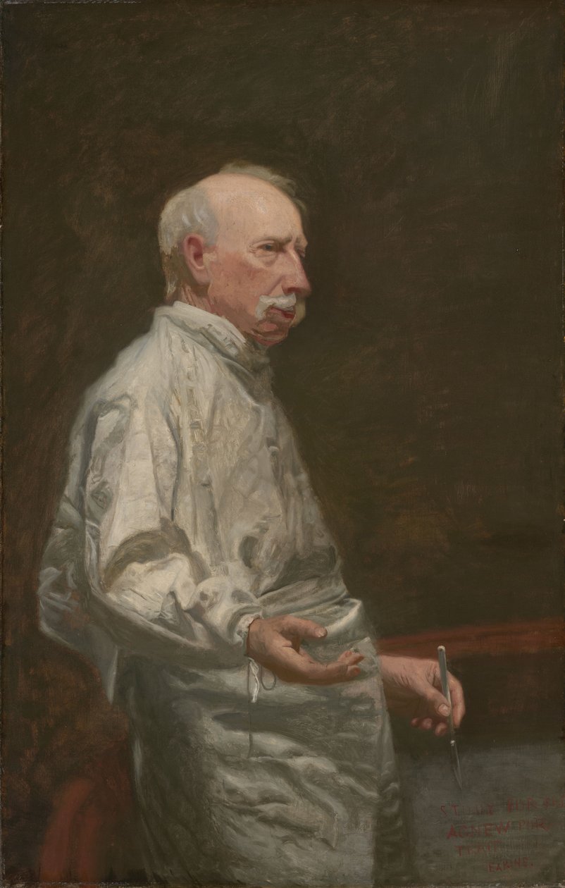Dr. Agnew (Dr. D. Hayes Agnew) (1818-1892) od Thomas Eakins