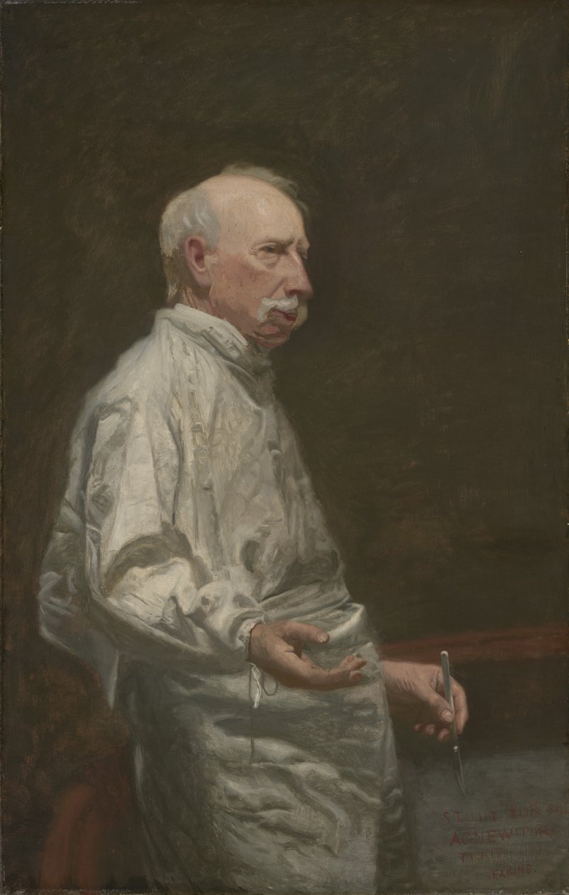 Dr. Agnew, kolem roku 1889 od Thomas Eakins