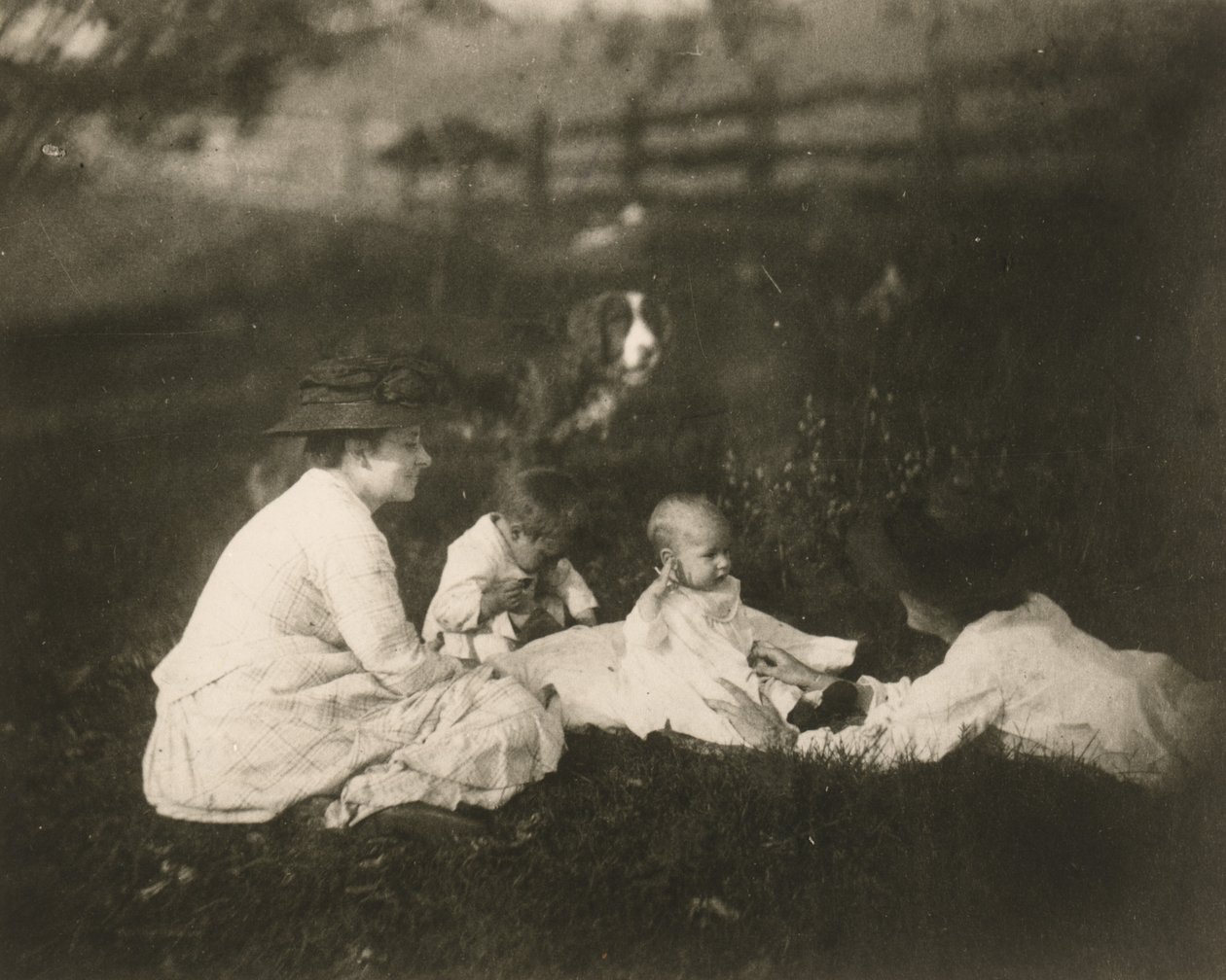 [Frances, Artie a Tom Crowell a Susan Macdowell v Avondale, PA.] od Thomas Eakins