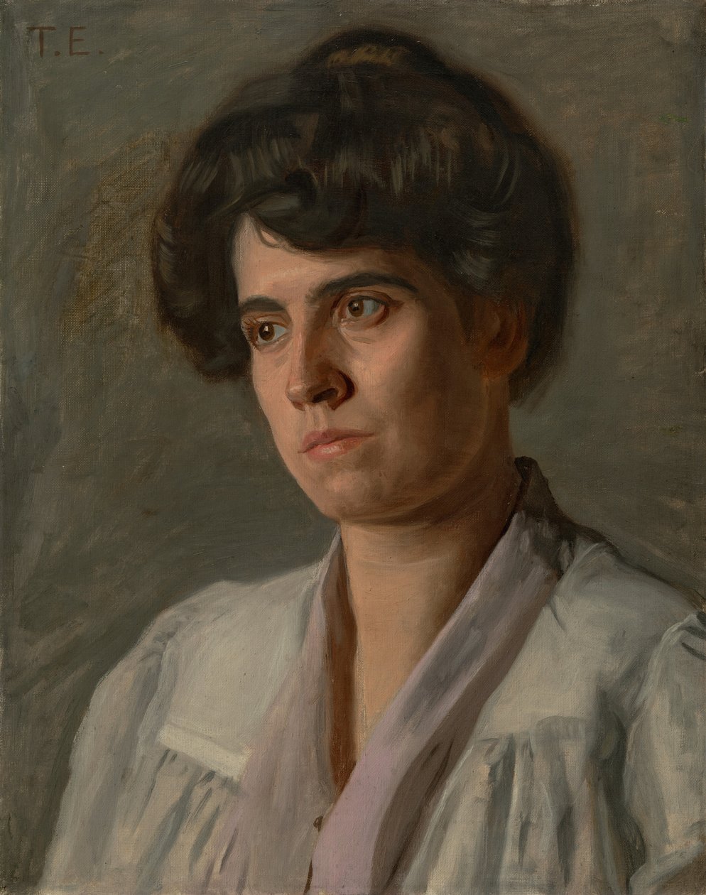 Harriet Husson Carville (paní James G. Carville) od Thomas Eakins