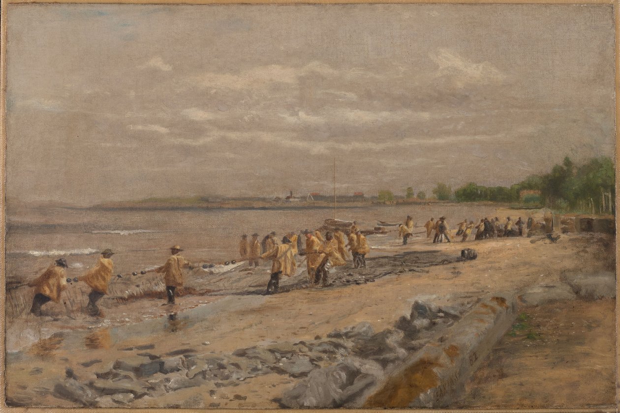 Vytahování nevodu od Thomas Eakins