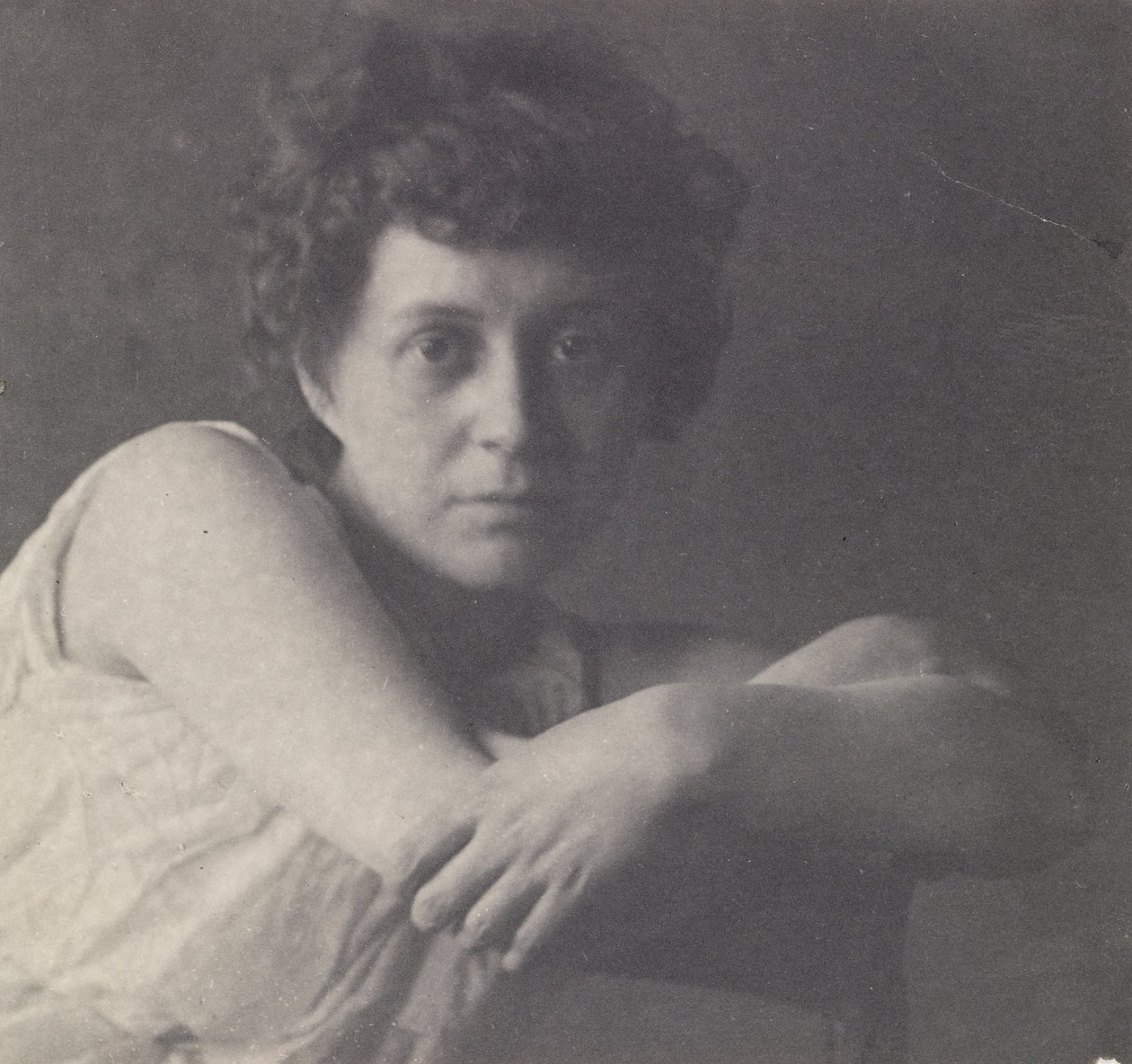 [Katherine Cooková v historickém kostýmu] od Thomas Eakins