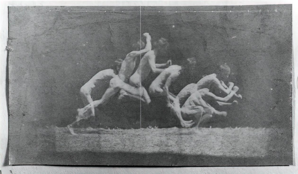 Marey Wheel Fotografie George Reynoldse, 1884. od Thomas Eakins