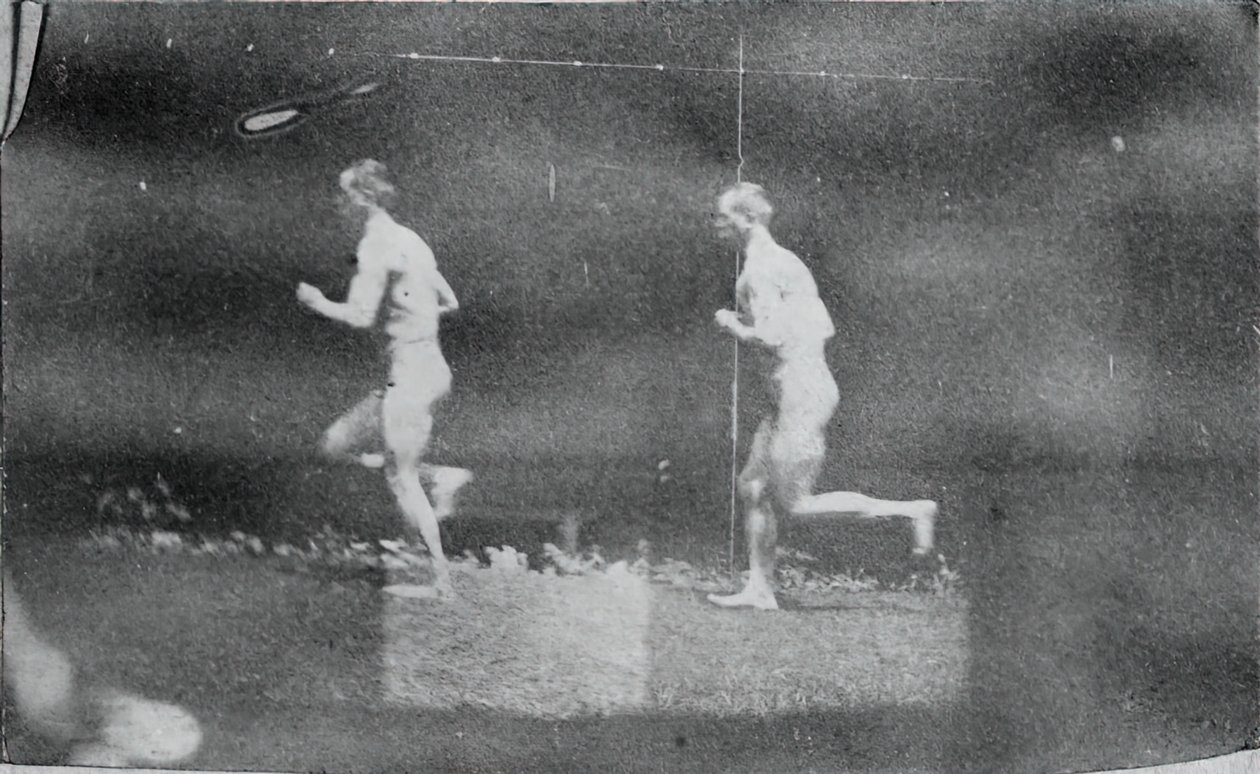 Marey Wheel Fotografie Jesse Godley, 1884. od Thomas Eakins