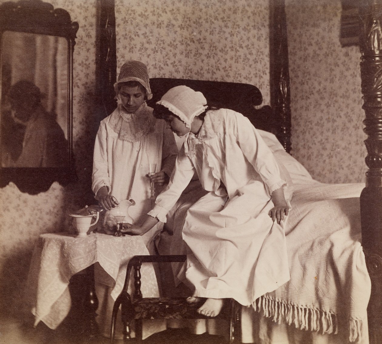 [Slečna Van Burenová a slečna Willoughbyová] od Thomas Eakins