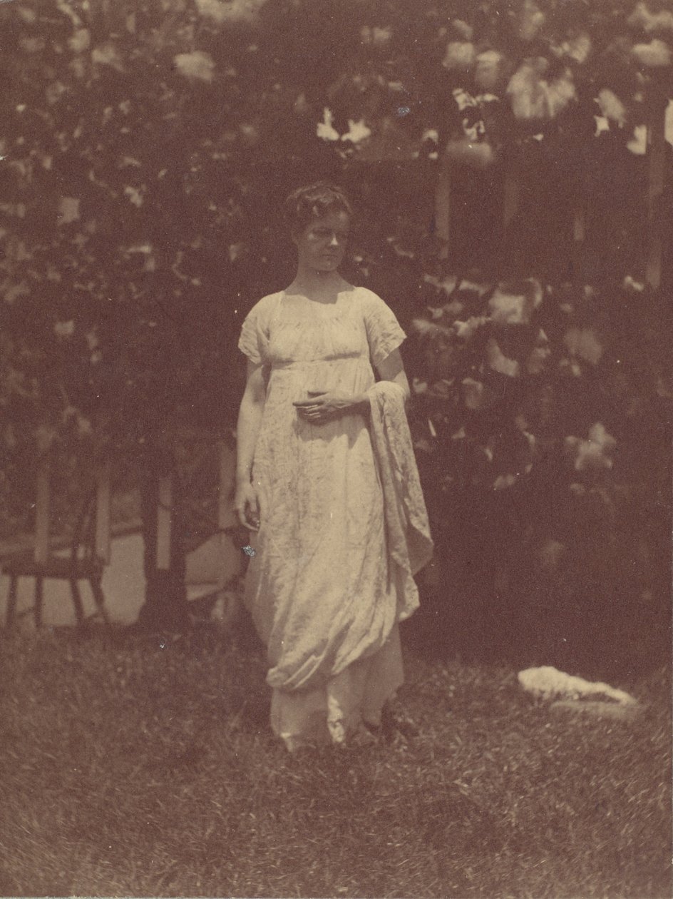 [Paní. Louis Kentin v empírových šatech], 80. léta 19. století, 80. léta 19. století. od Thomas Eakins