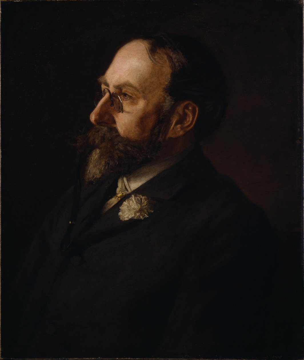 Portrét Williama Merritta Chase od Thomas Eakins
