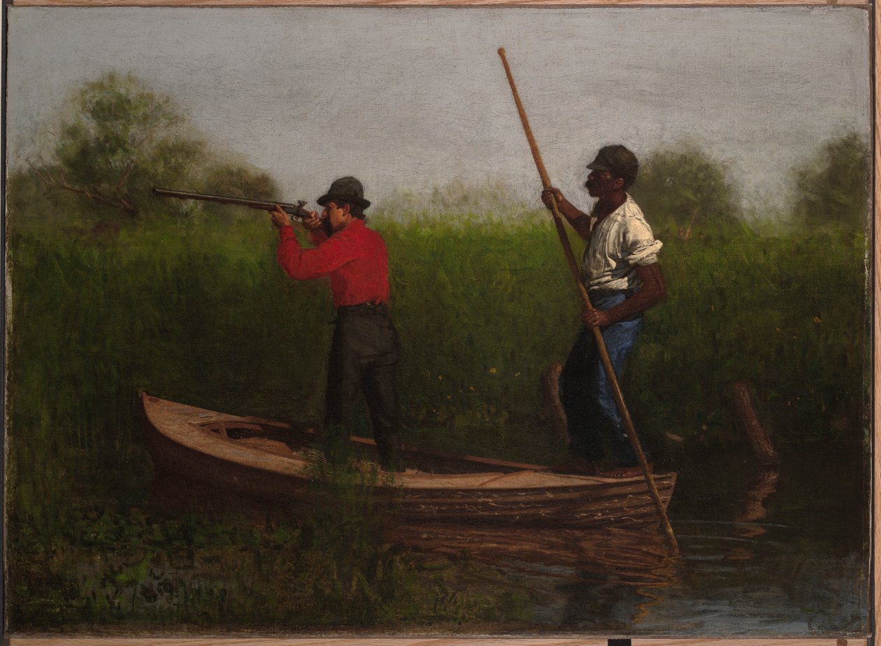 Střelba na železnici na Delaware od Thomas Eakins