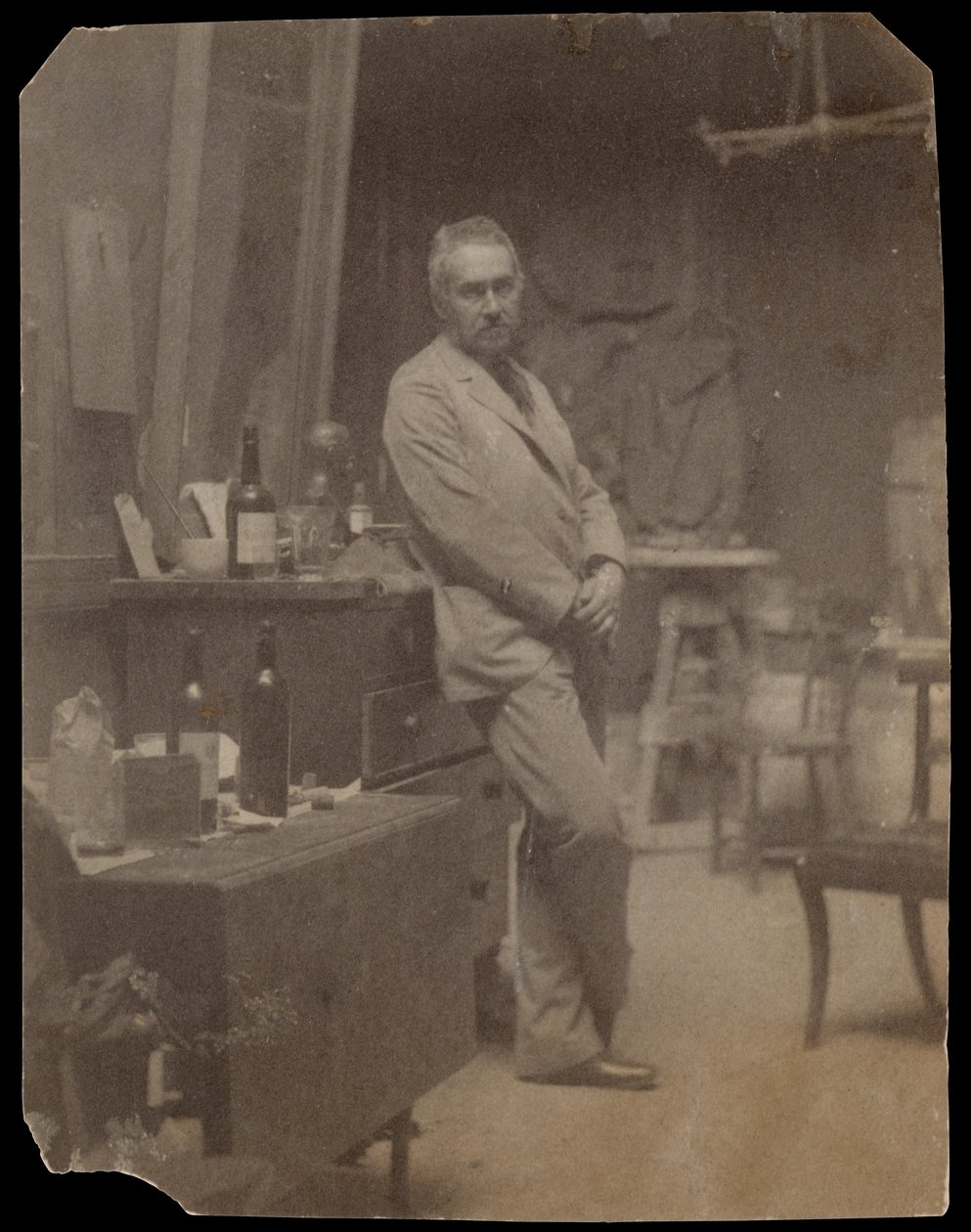 Autoportrét, 1889-94., 1889-94. od Thomas Eakins