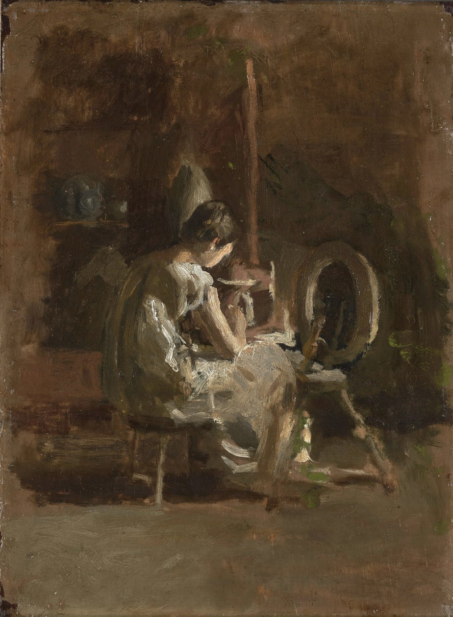 Náčrtky pro „Home-Spun“, 1881 od Thomas Eakins