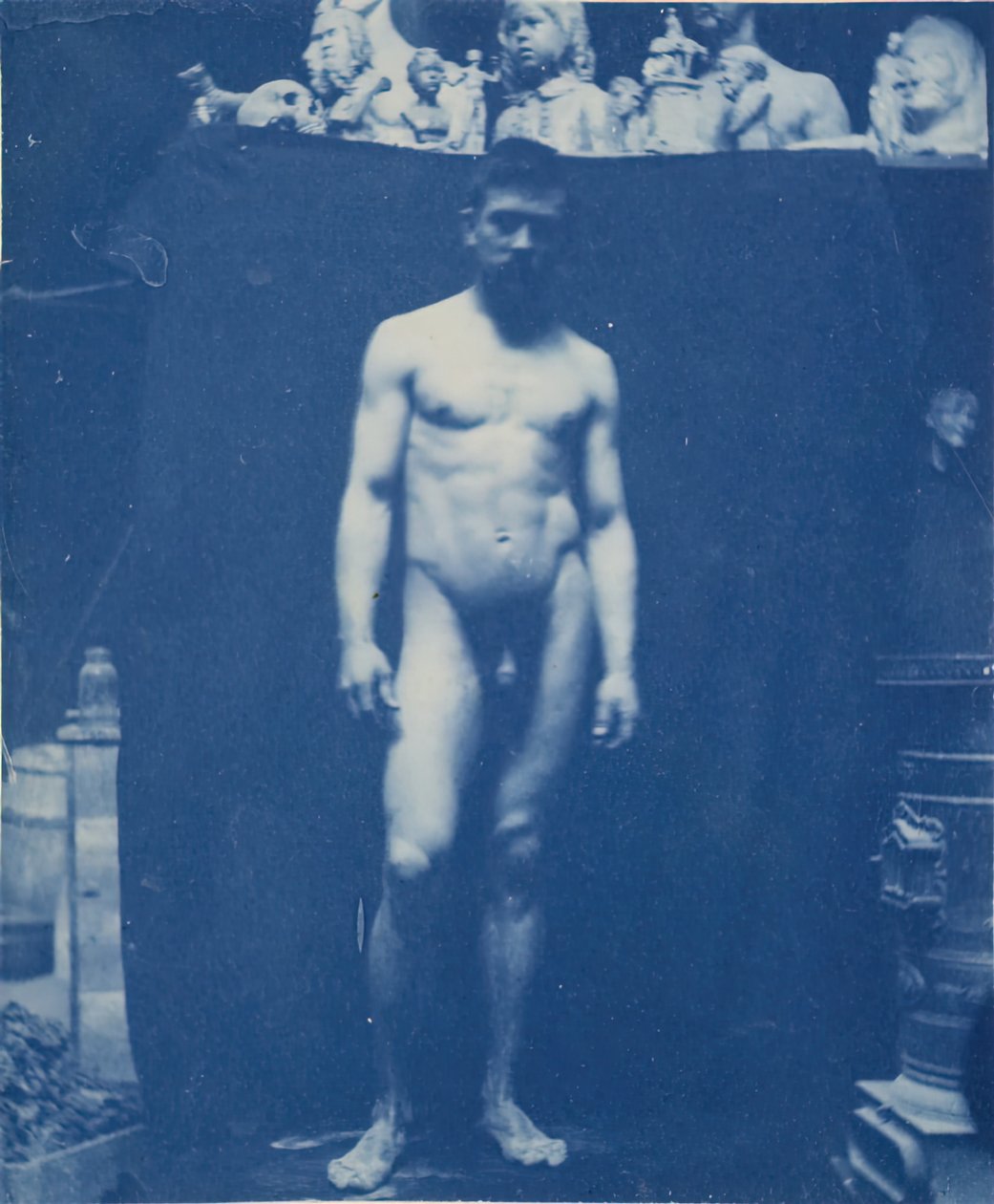 Stojící akt Samuel Murray, c. 1890-1892. od Thomas Eakins