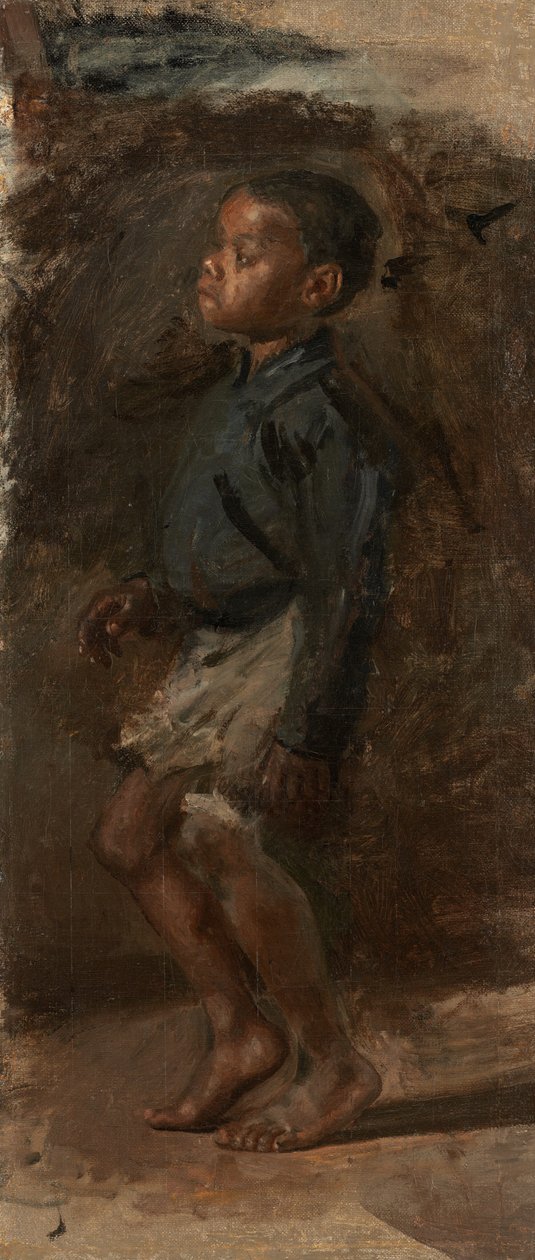 Studie na "Black Boy Dancing" od Thomas Eakins