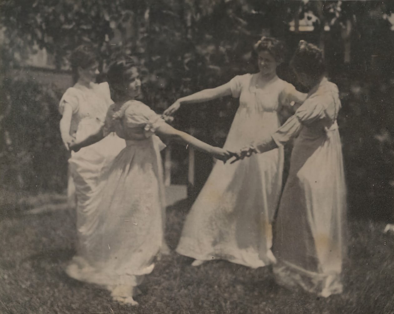 Susan Hannah Macdowell, Neznámá dívka, Elizabeth Macdowell a možná Mary Macdowell..., c. 1 od Thomas Eakins