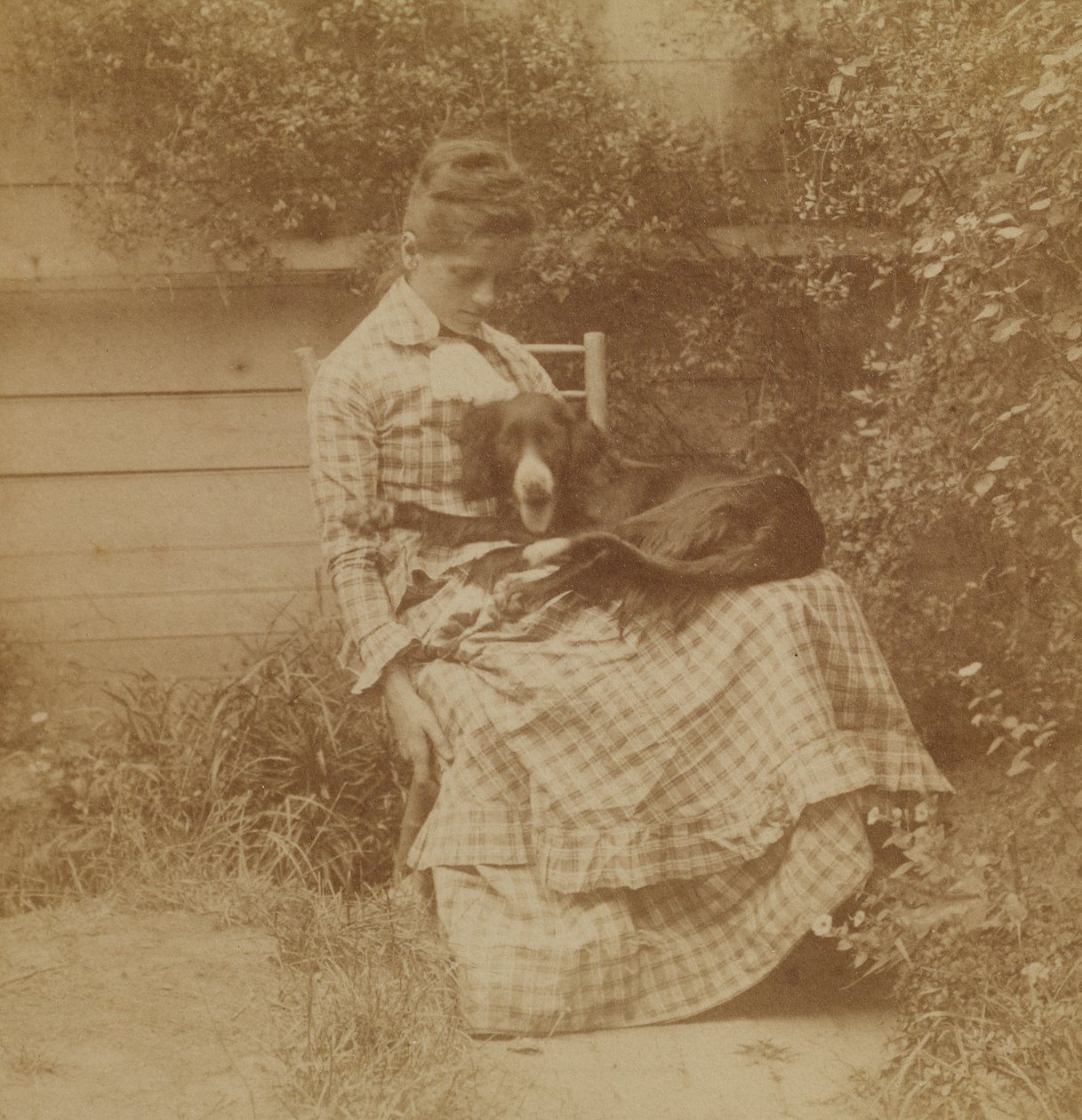 [Susan Macdowellová (později paní Thomasová Eakinsová) se setrem] od Thomas Eakins