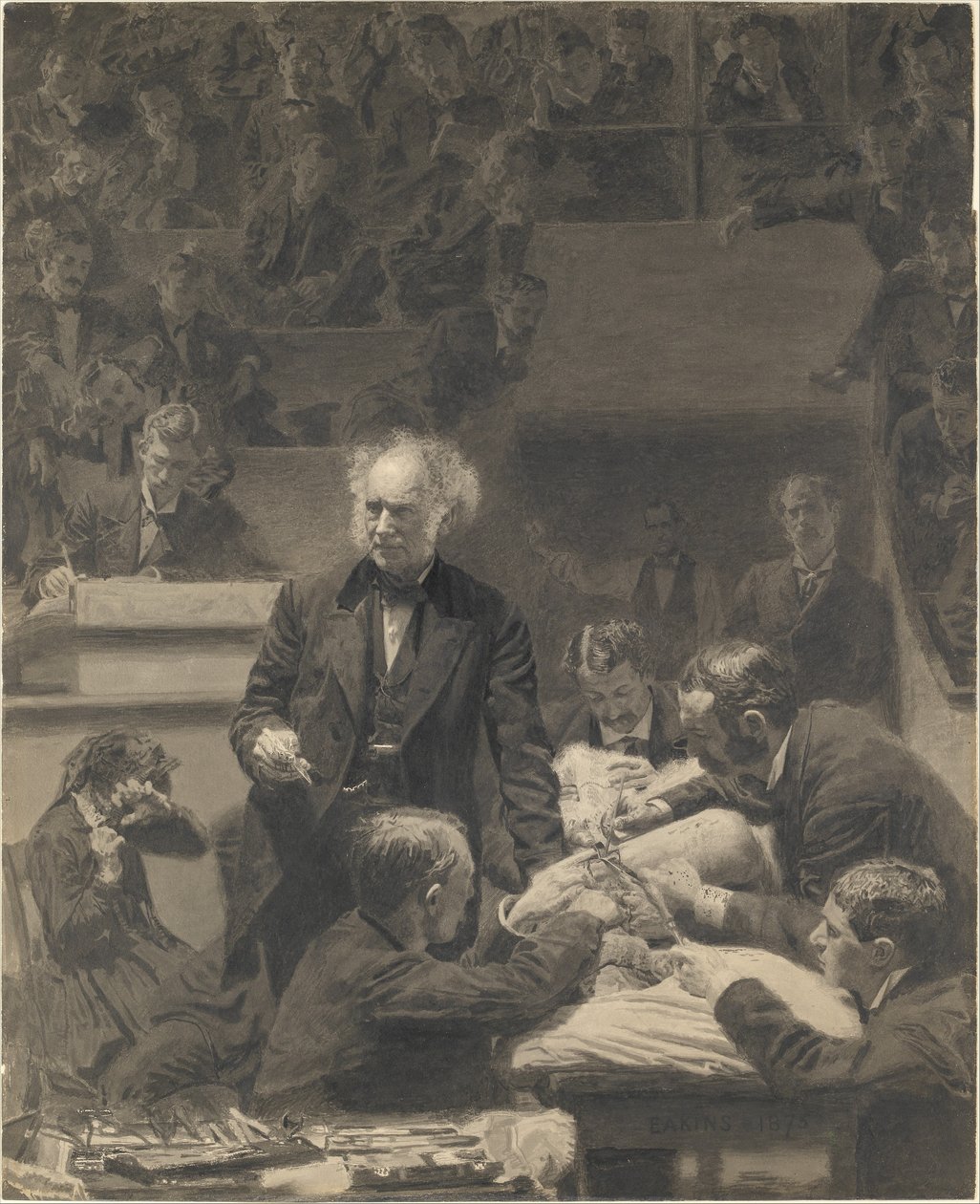 Grossova klinika od Thomas Eakins