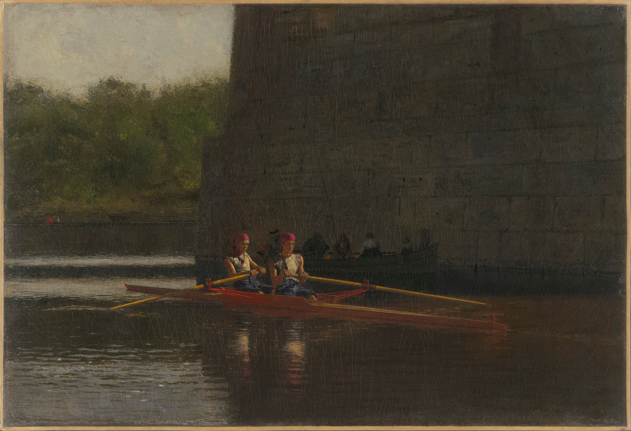 Veslaři (Bratři Schreiberové) od Thomas Eakins