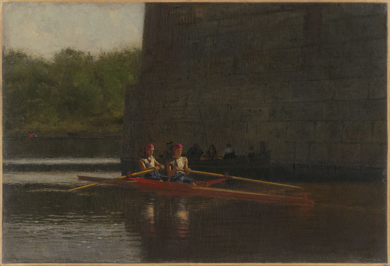 Veslaři (bratři Schreiberové) od Thomas Eakins