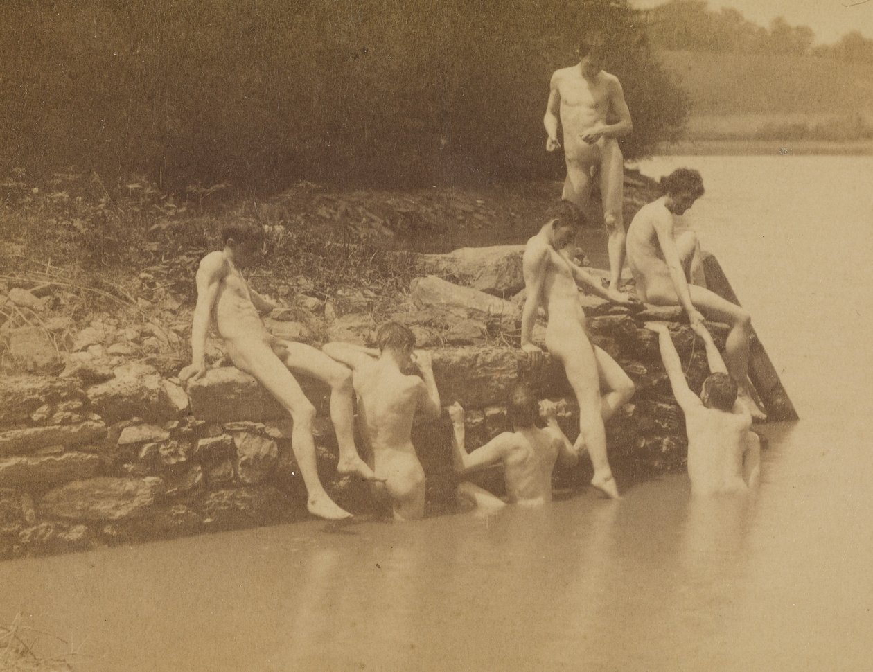 Thomas Eakins a mužské akty na místě „Plavání“ od Thomas Eakins