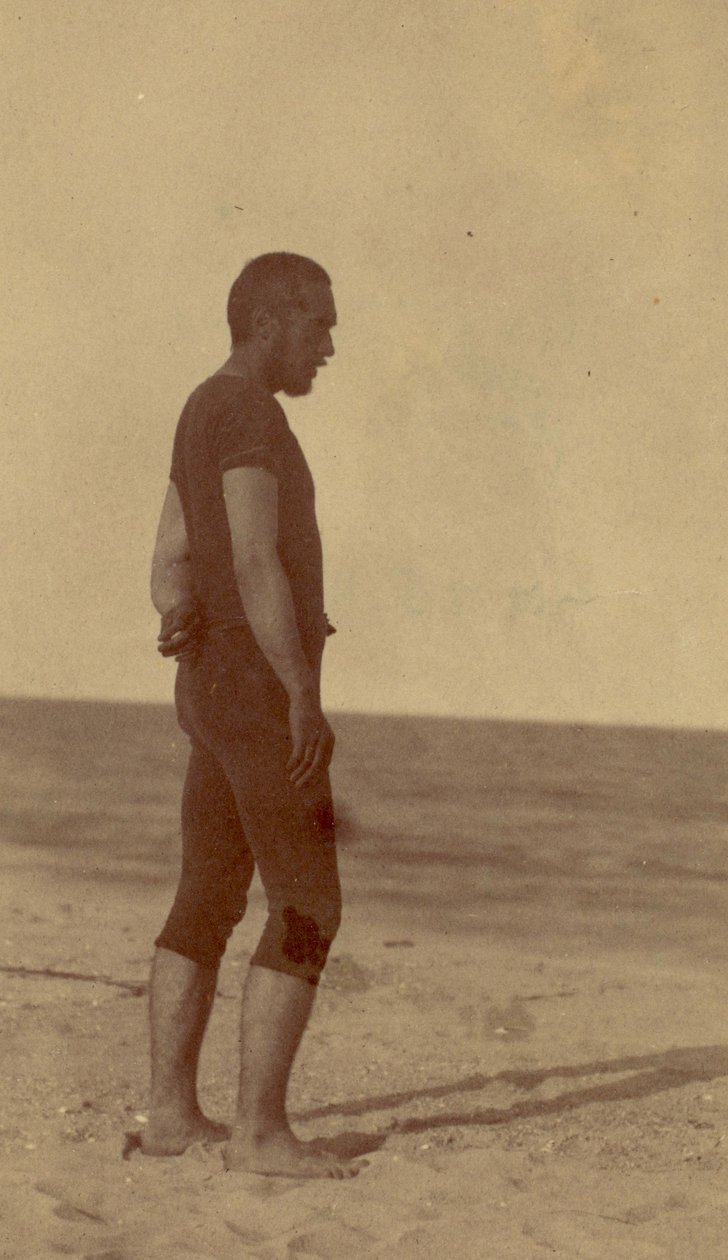 Thomas eakins v plavkách, 1884 od Thomas Eakins