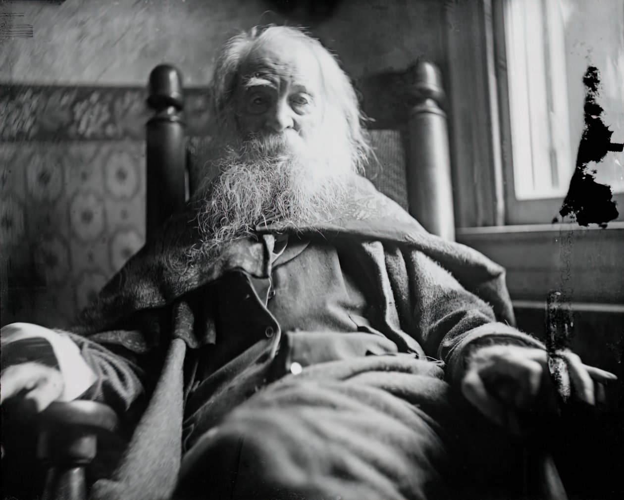 Walt Whitman v Camdenu, NJ, c. 1891. od Thomas Eakins