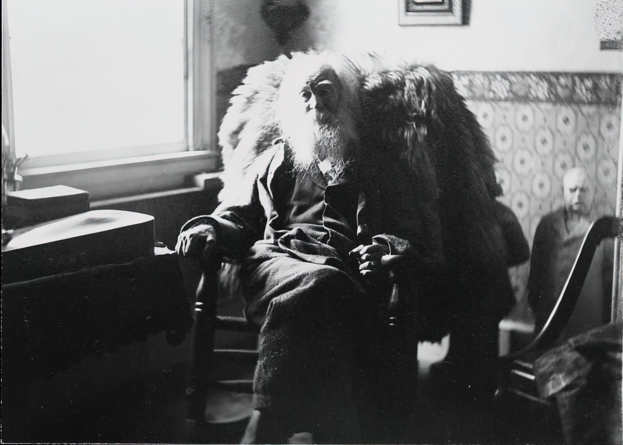 Walt Whitman v Camden, NJ, c. 1891. od Thomas Eakins