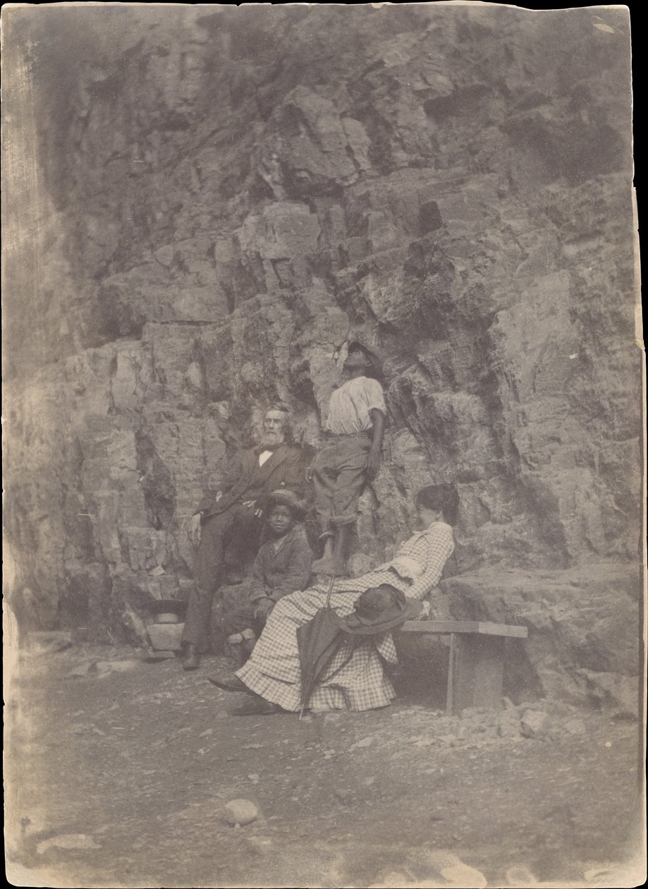 [William H. Macdowell a Margaret Eakins v Saltville nebo Clinch Mountain, Virginia],..., 1880-82. od Thomas Eakins.