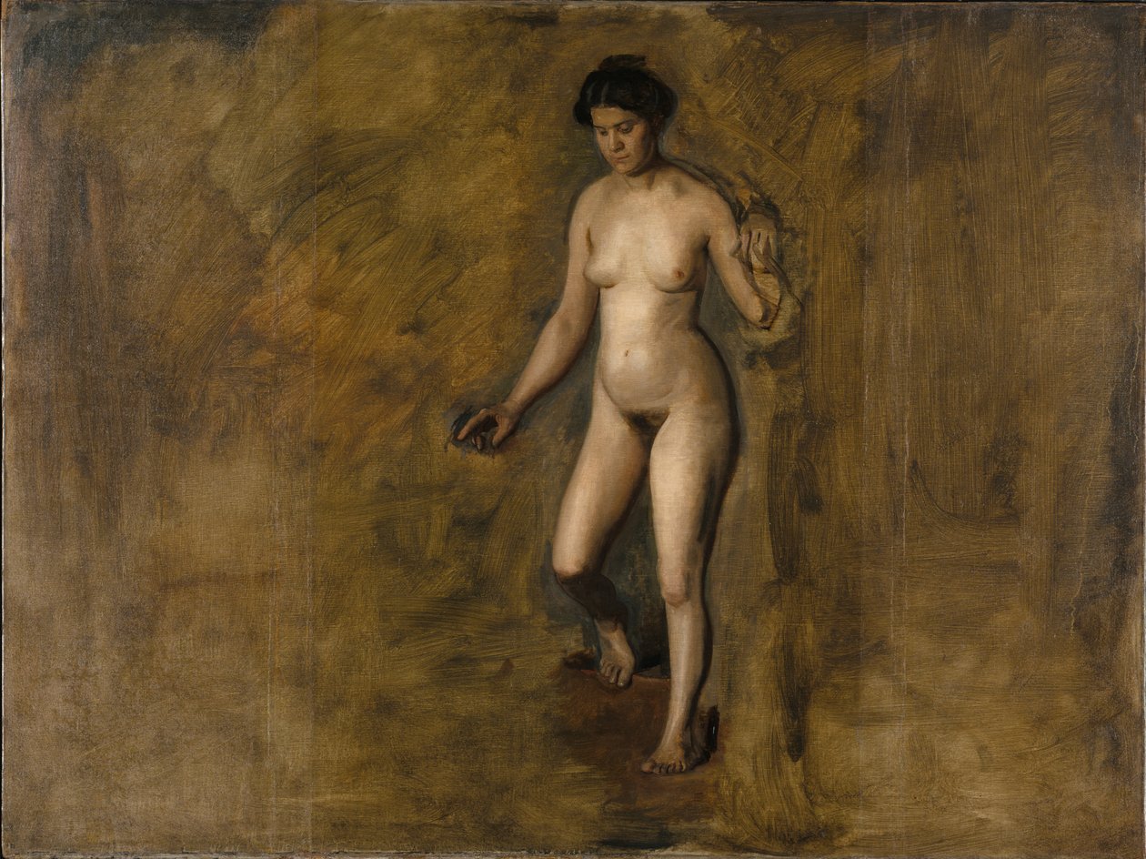 Model Williama Rushe, 1908. od Thomas Eakins