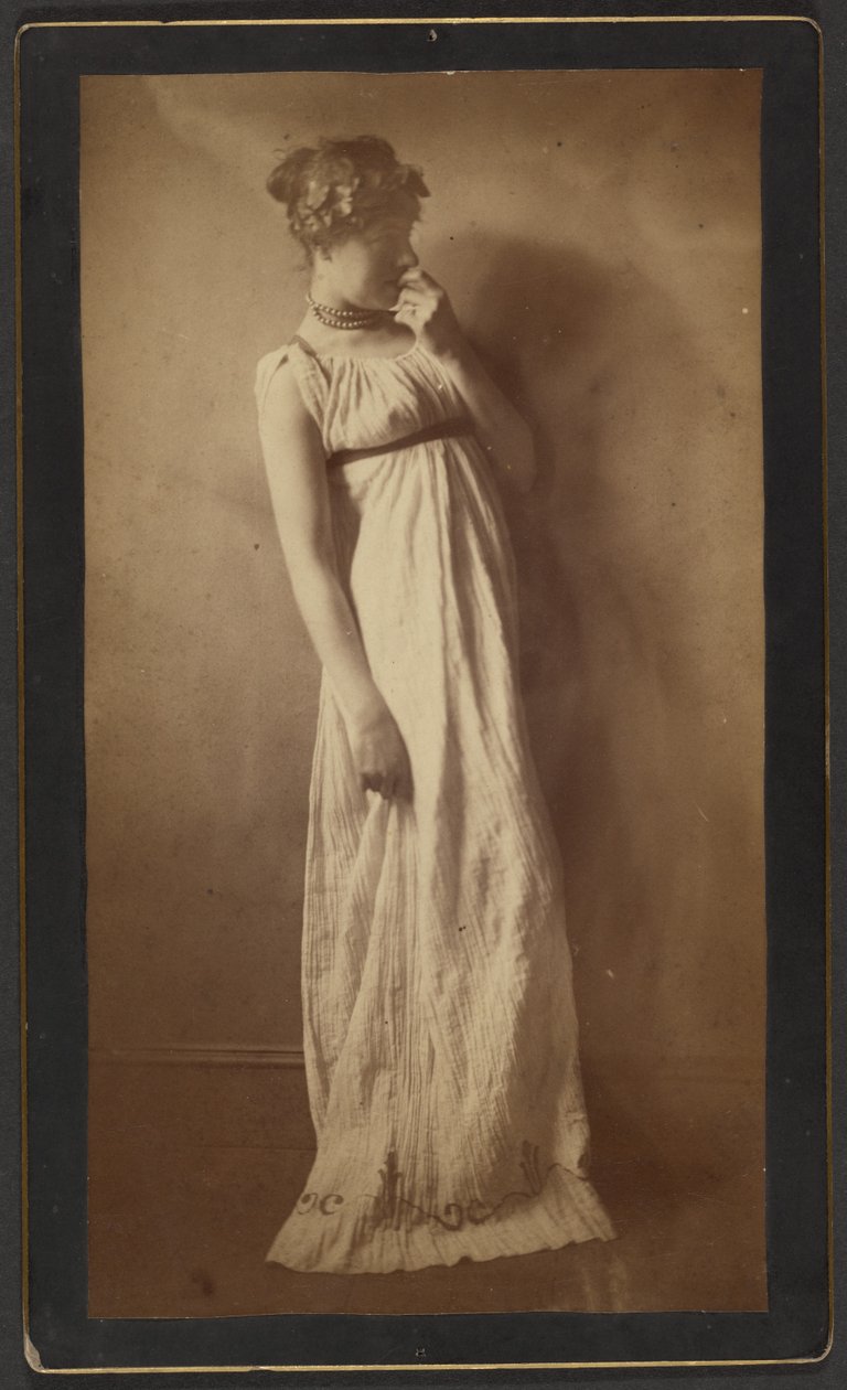 Žena v klasickém kostýmu od Thomas Eakins