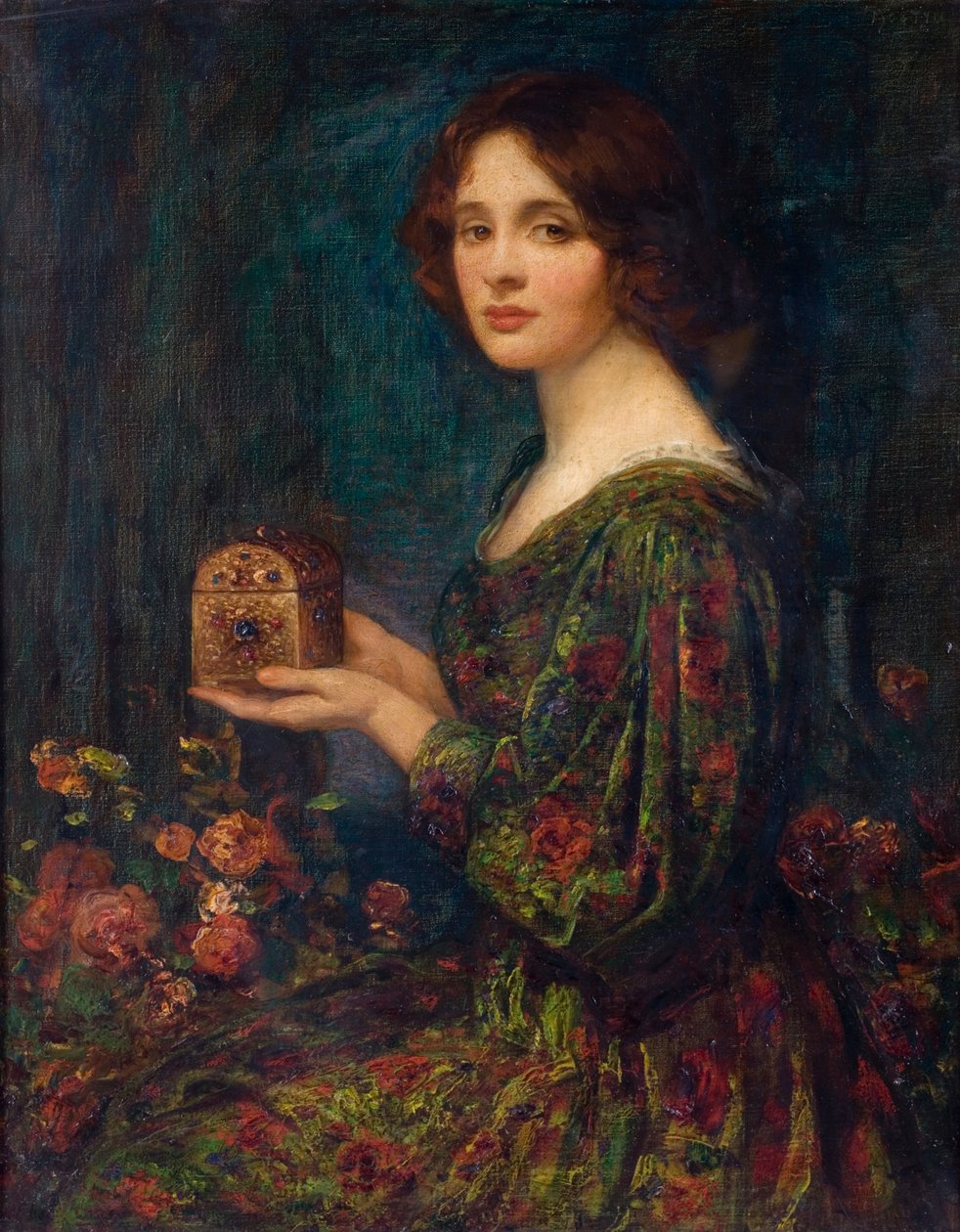 Drahokamová rakev od Thomas Edwin Mostyn