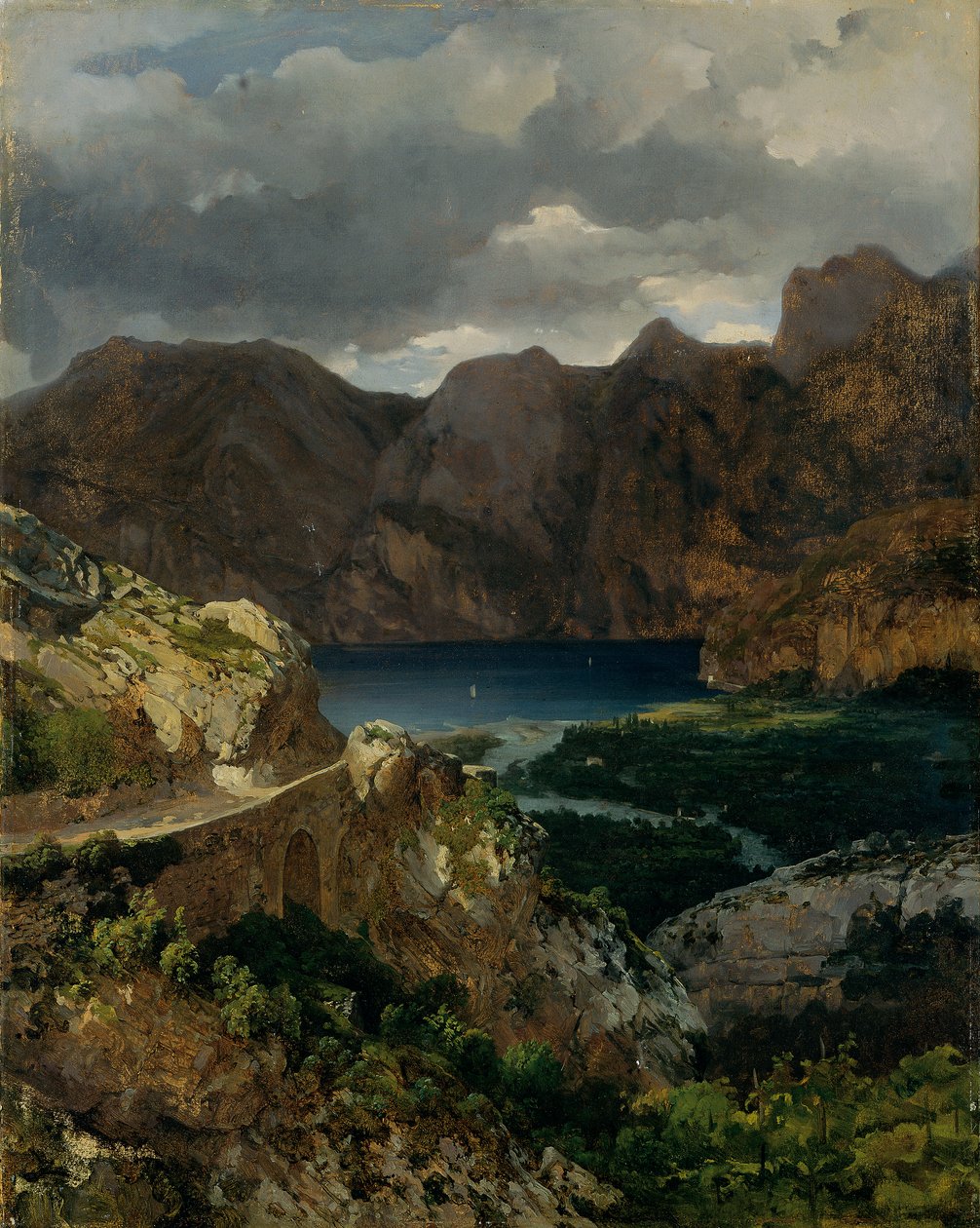 Pohled na jezero Garda od Thomas Ender