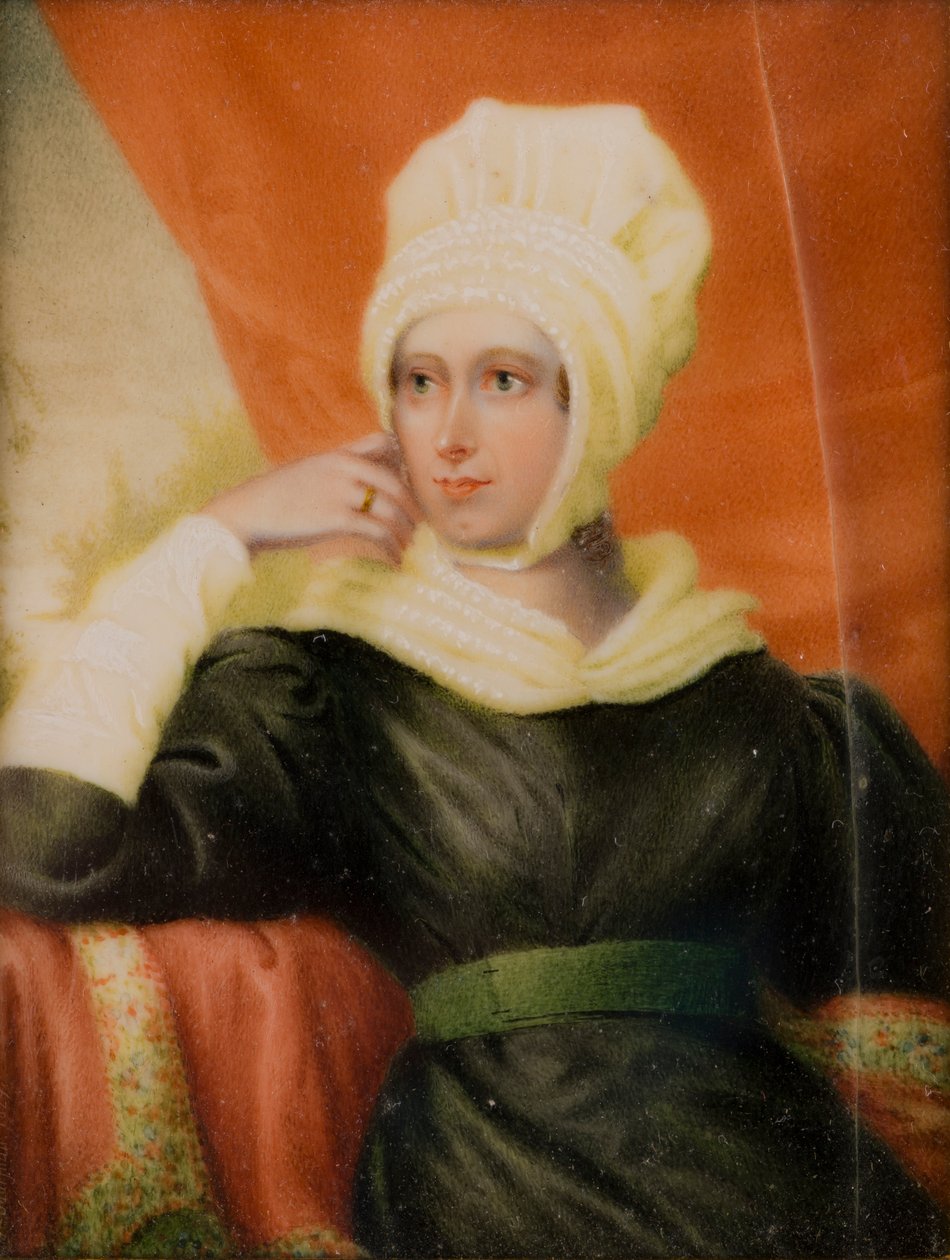 Portrét Lady Katherine Manners, c.1st Lady Foresterová (1779-1829), c.1829 (olej a slonovina) od Thomas Falcon Marshall