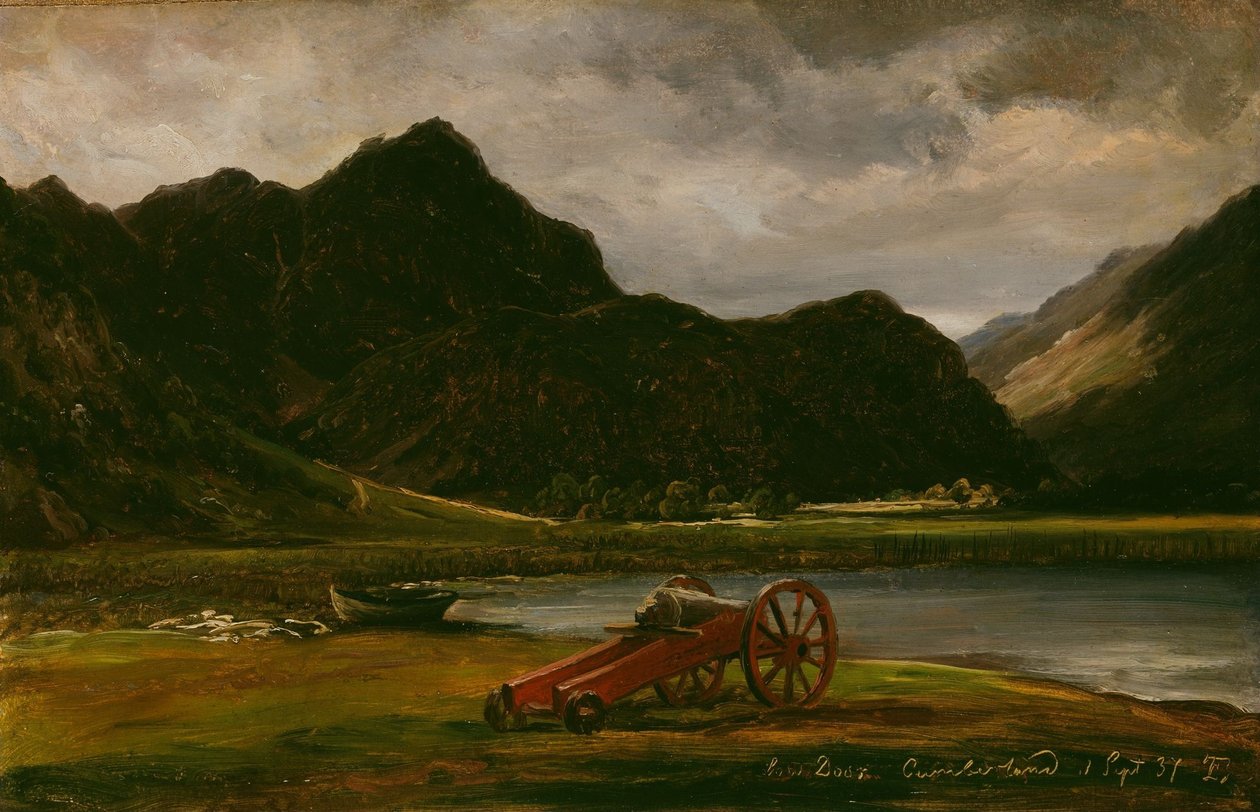 Dělo u Derwentwateru od Thomas Fearnley