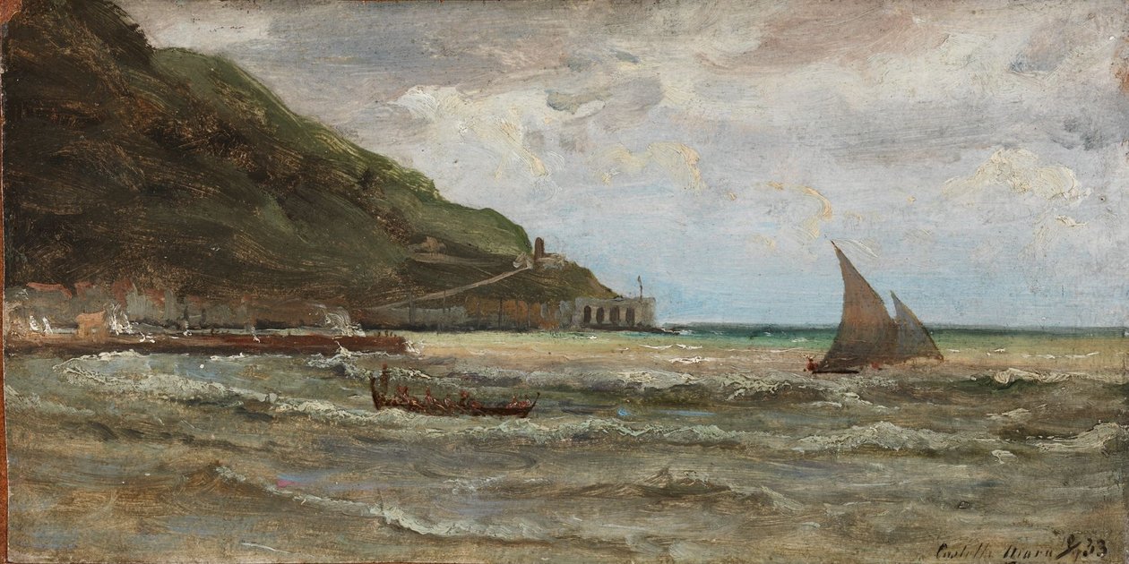 Pohled z Castellamare od Thomas Fearnley
