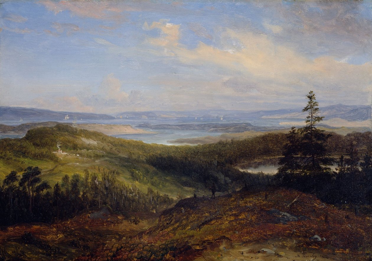 Pohled na Oslofjord od Thomas Fearnley