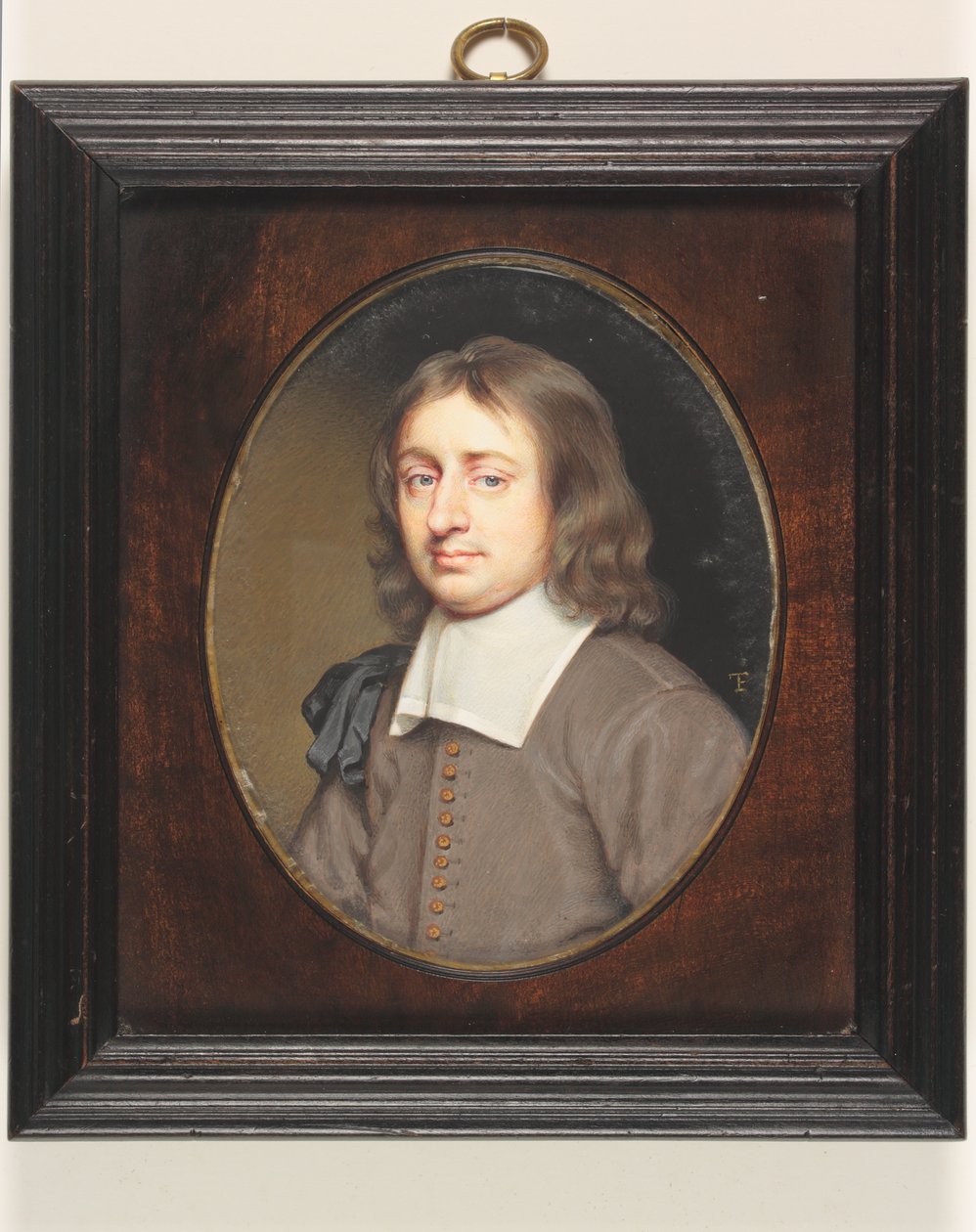 Christopher Simpson (akvarel na pergamenu) od Thomas Flatman