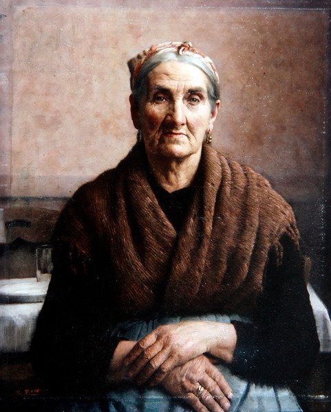 Madame Dafashno (olej na plátně) od Thomas Frederick Mason Sheard