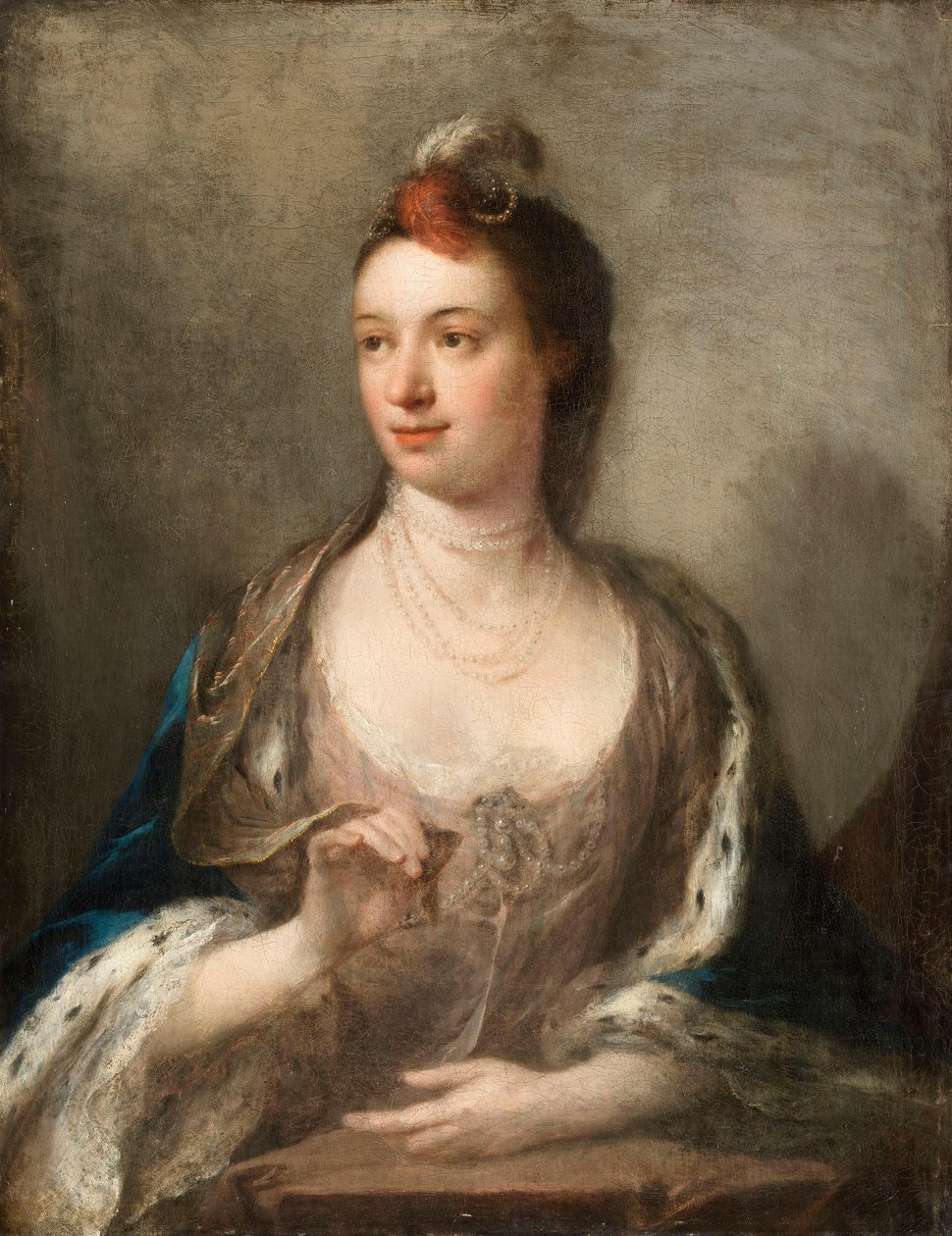 Portrét Susannah Walkerové od Thomas Frye