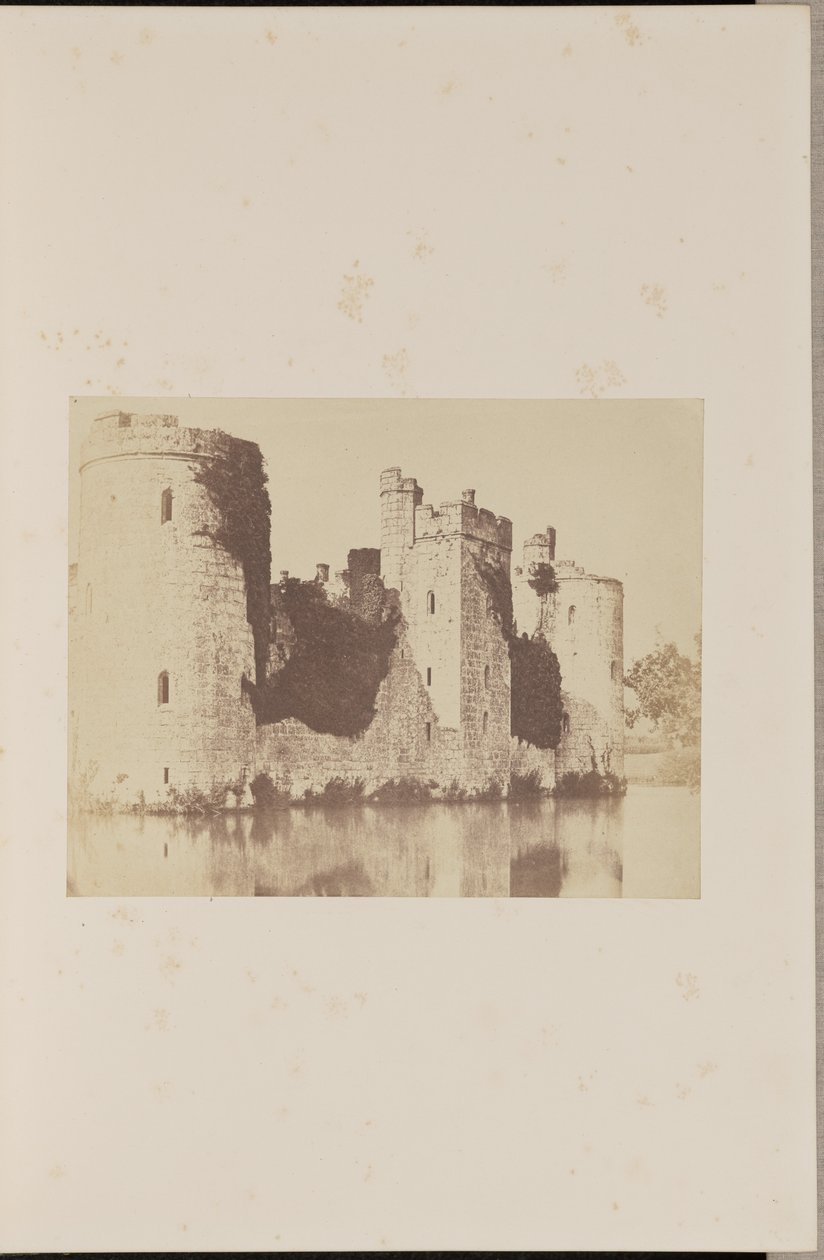 Hrad Bodiam, Sussex, z jihovýchodu od Thomas G. Mackinlay