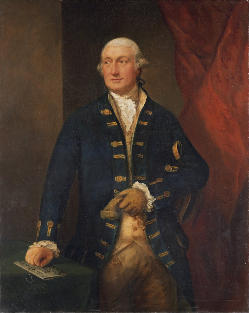 Admirál Thomas Graves, 1785 od Thomas Gainsborough