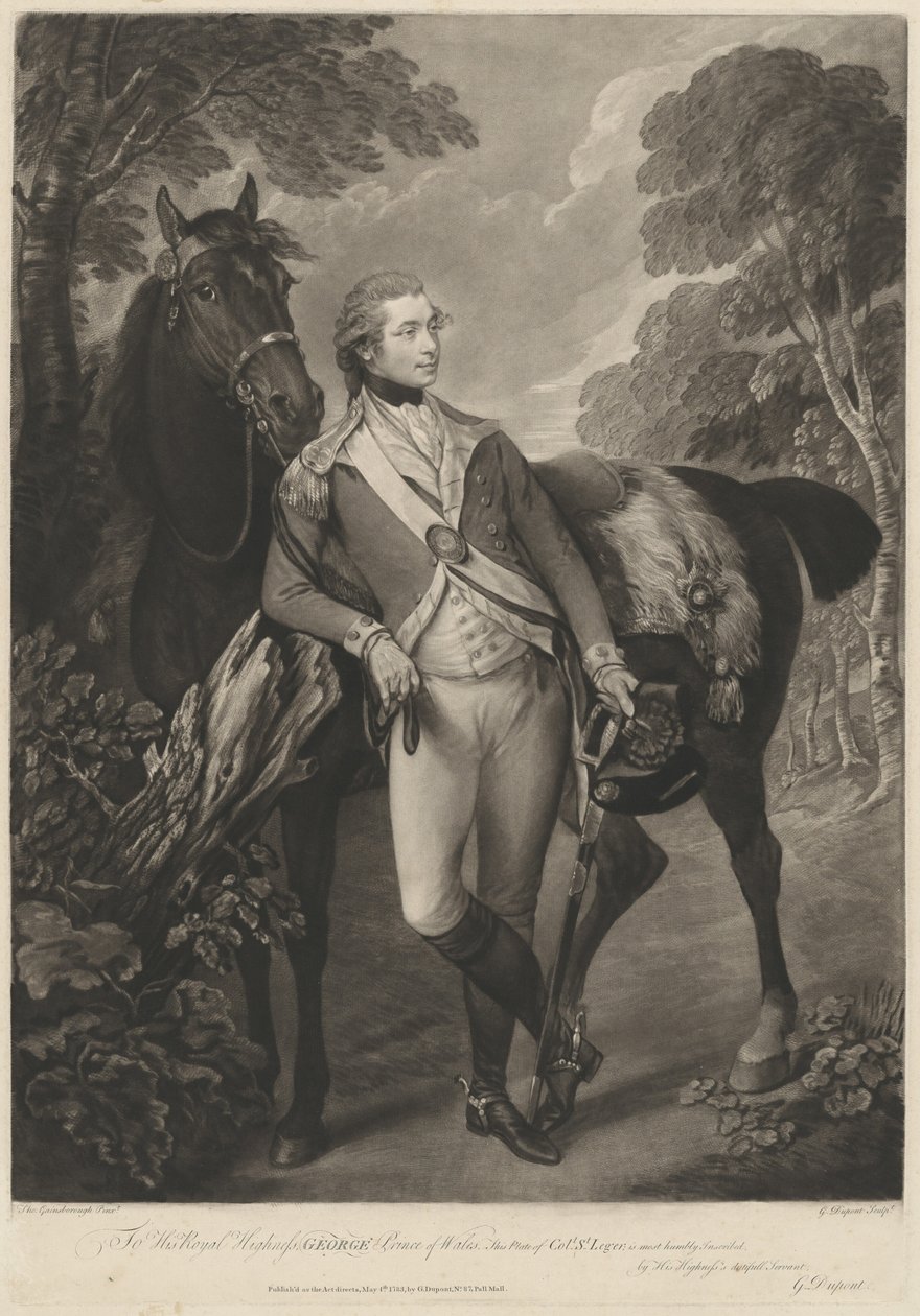 Plukovník St. Leger od Thomas Gainsborough