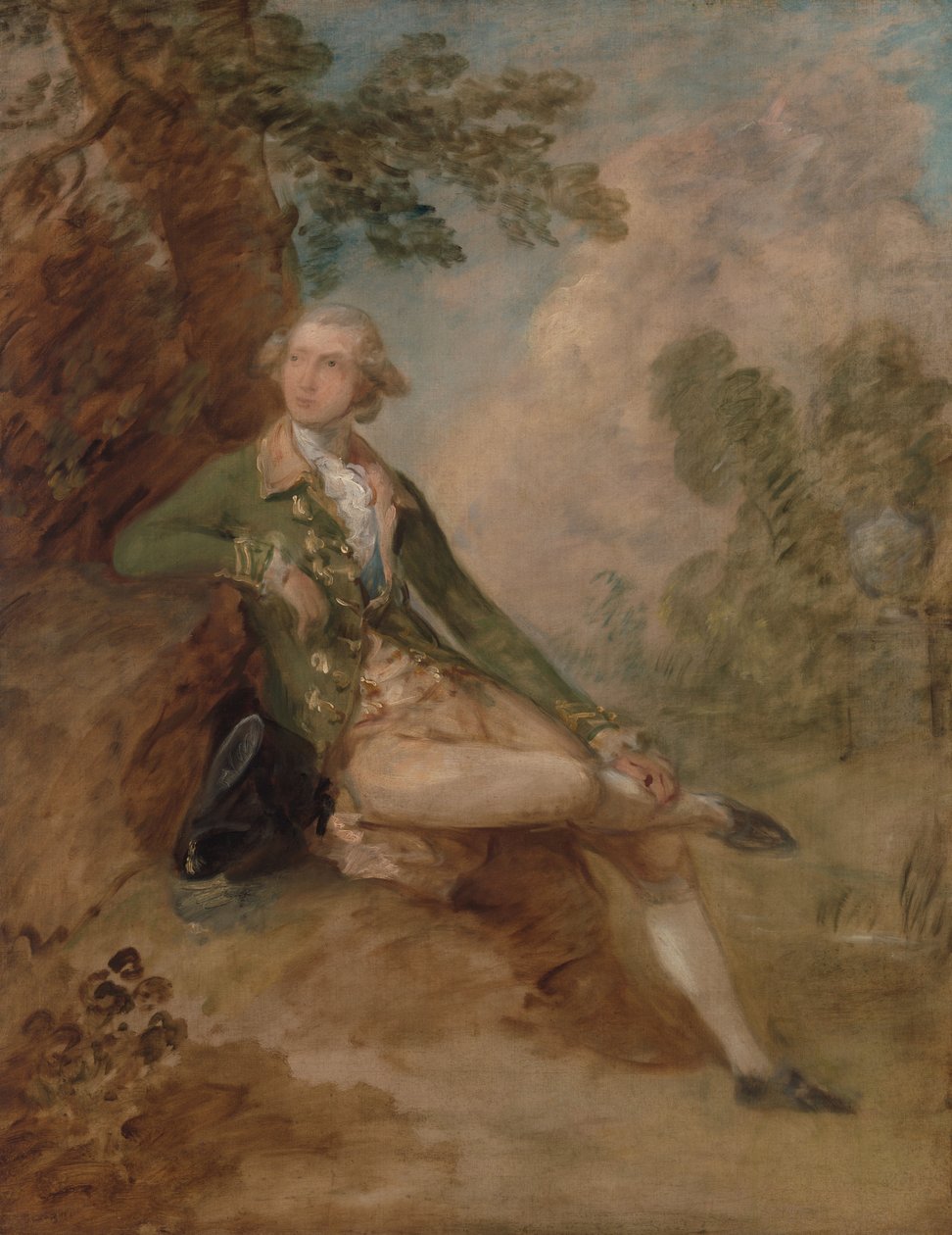 Edward Augustus, vévoda z Kentu od Thomas Gainsborough
