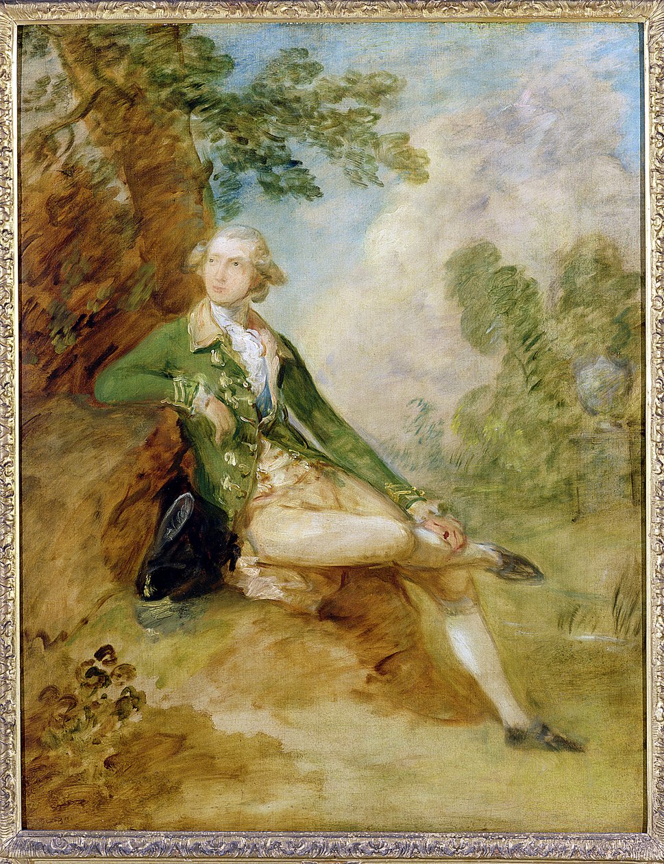 Edward Augustus, vévoda z Kentu, cca 1787 od Thomas Gainsborough