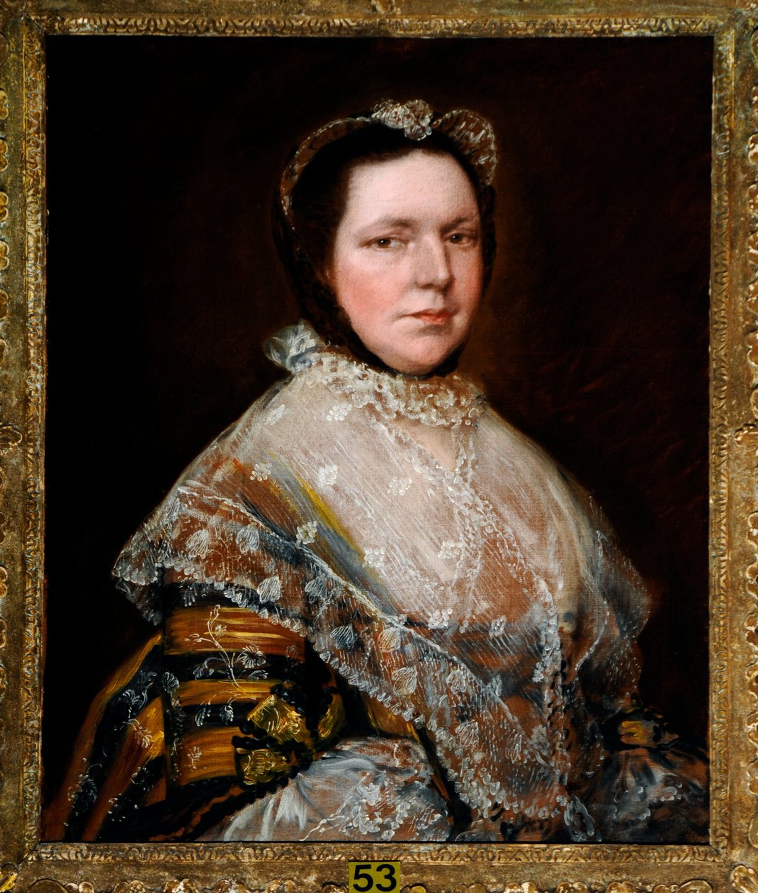 Elizabeth Prowse (olej na plátně) od Thomas Gainsborough