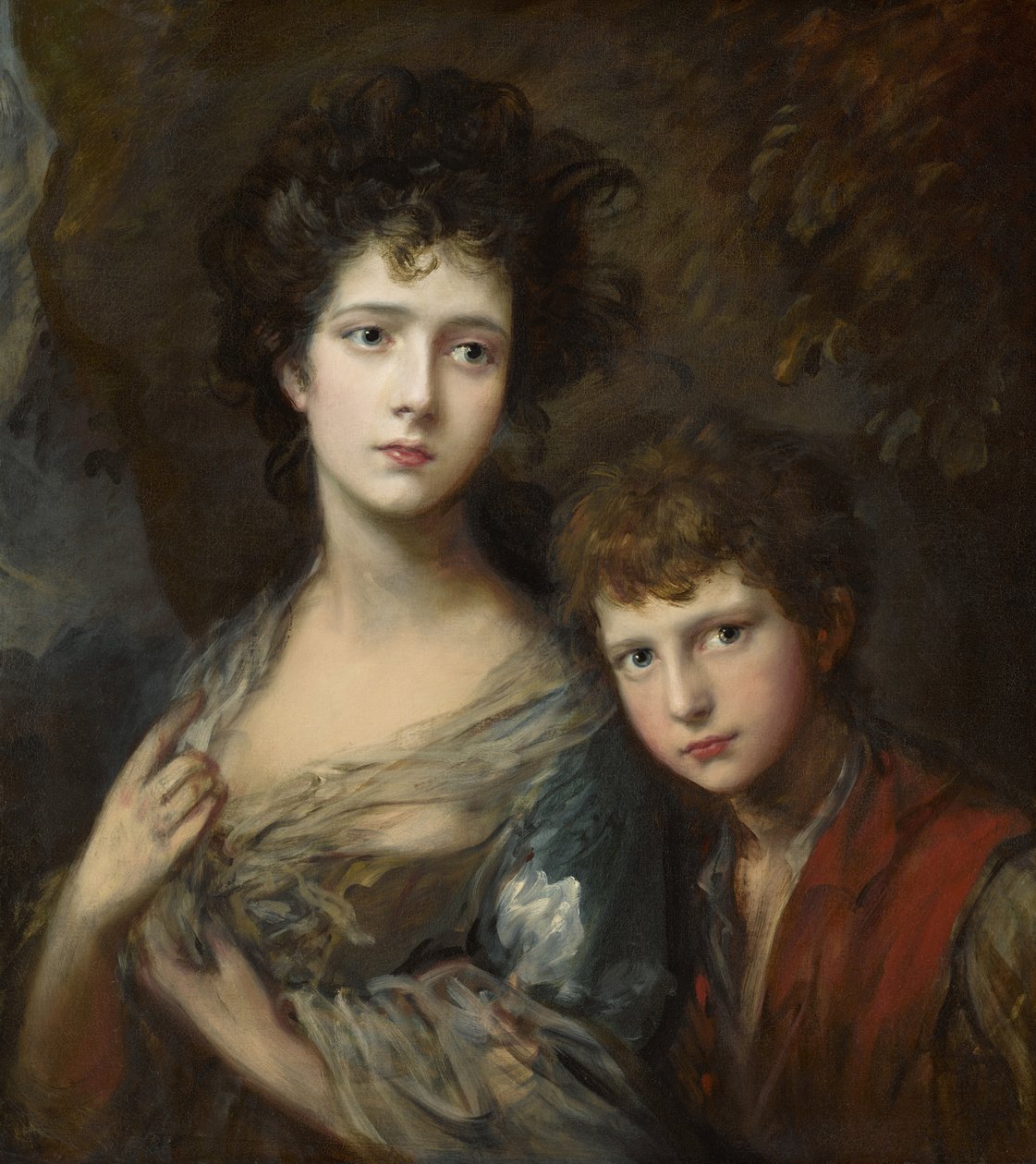 Elizabeth a Thomas Linleyovi, kolem roku 1768 od Thomas Gainsborough