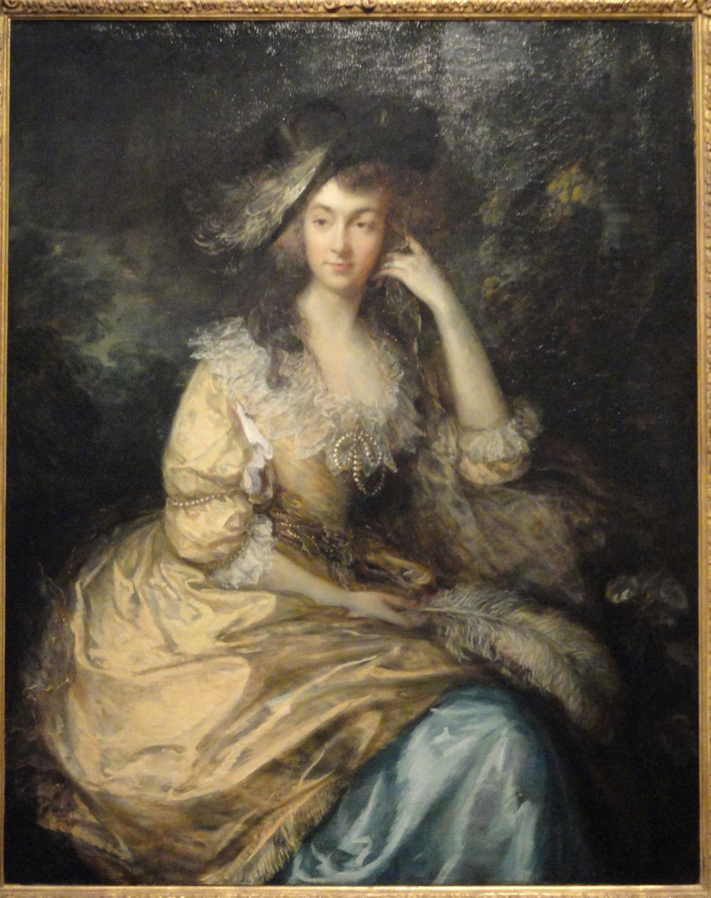 Frances Susanna, lady de Dunstanville, Thomas Gainsborough, asi 1786 - Corcoran Gallery of Art - DSC01332 od Thomas Gainsborough