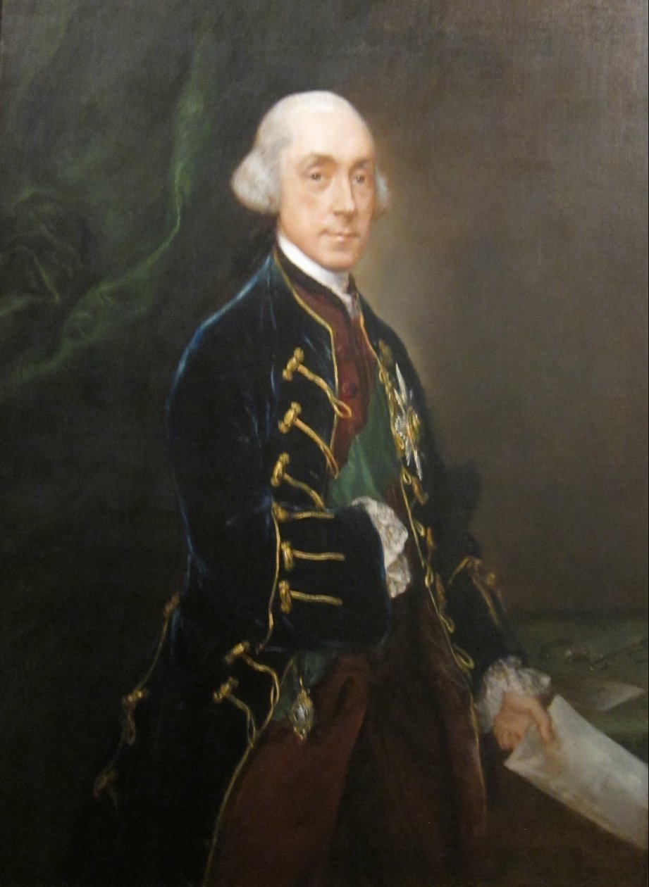 Francis Greville, 1. hrabě z Warwicku od Thomas Gainsborough