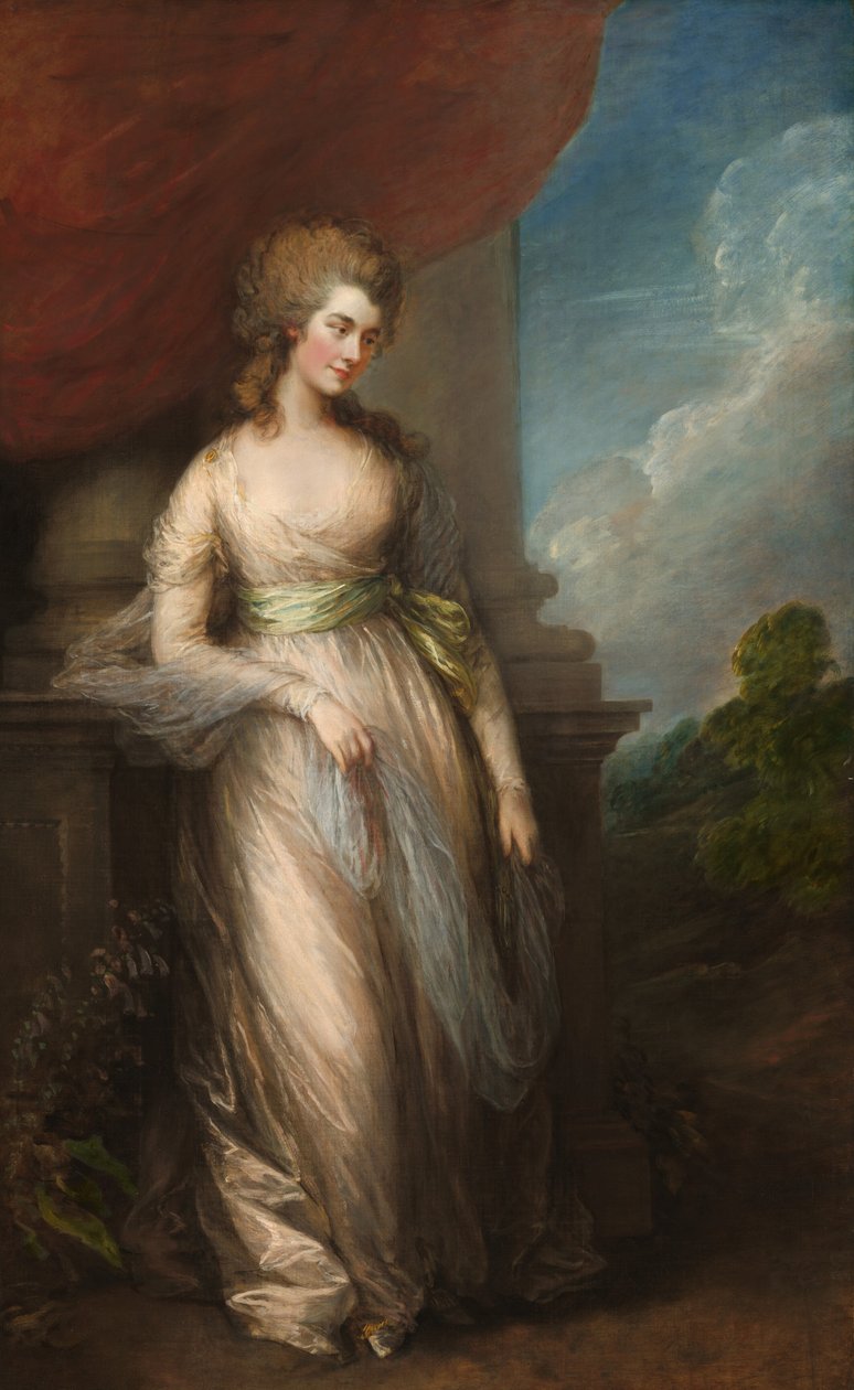 Georgiana, vévodkyně z Devonshire, 1783. od Thomas Gainsborough