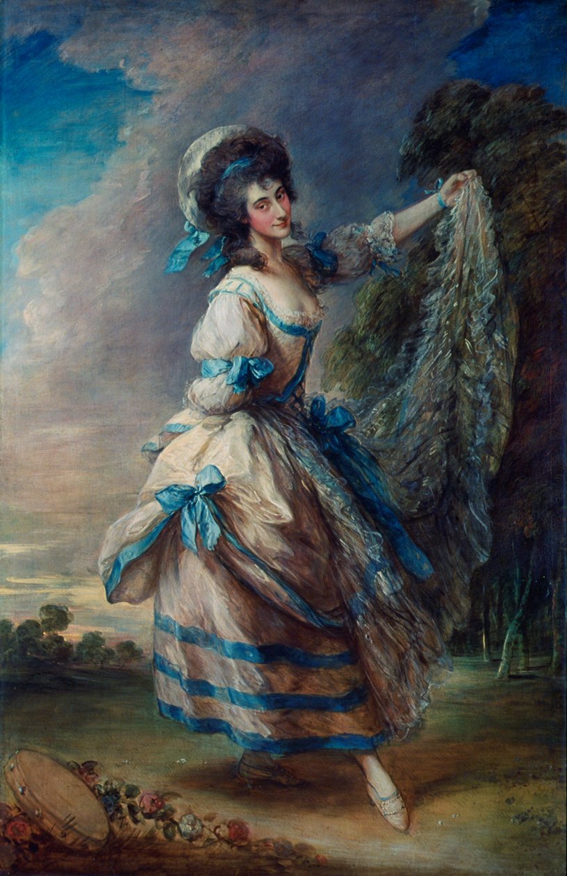 Giovanna Baccelli, 1782 od Thomas Gainsborough