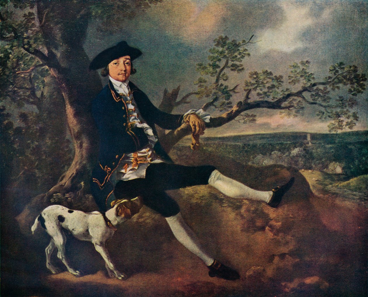 John Plampin, c1752 od Thomas Gainsborough