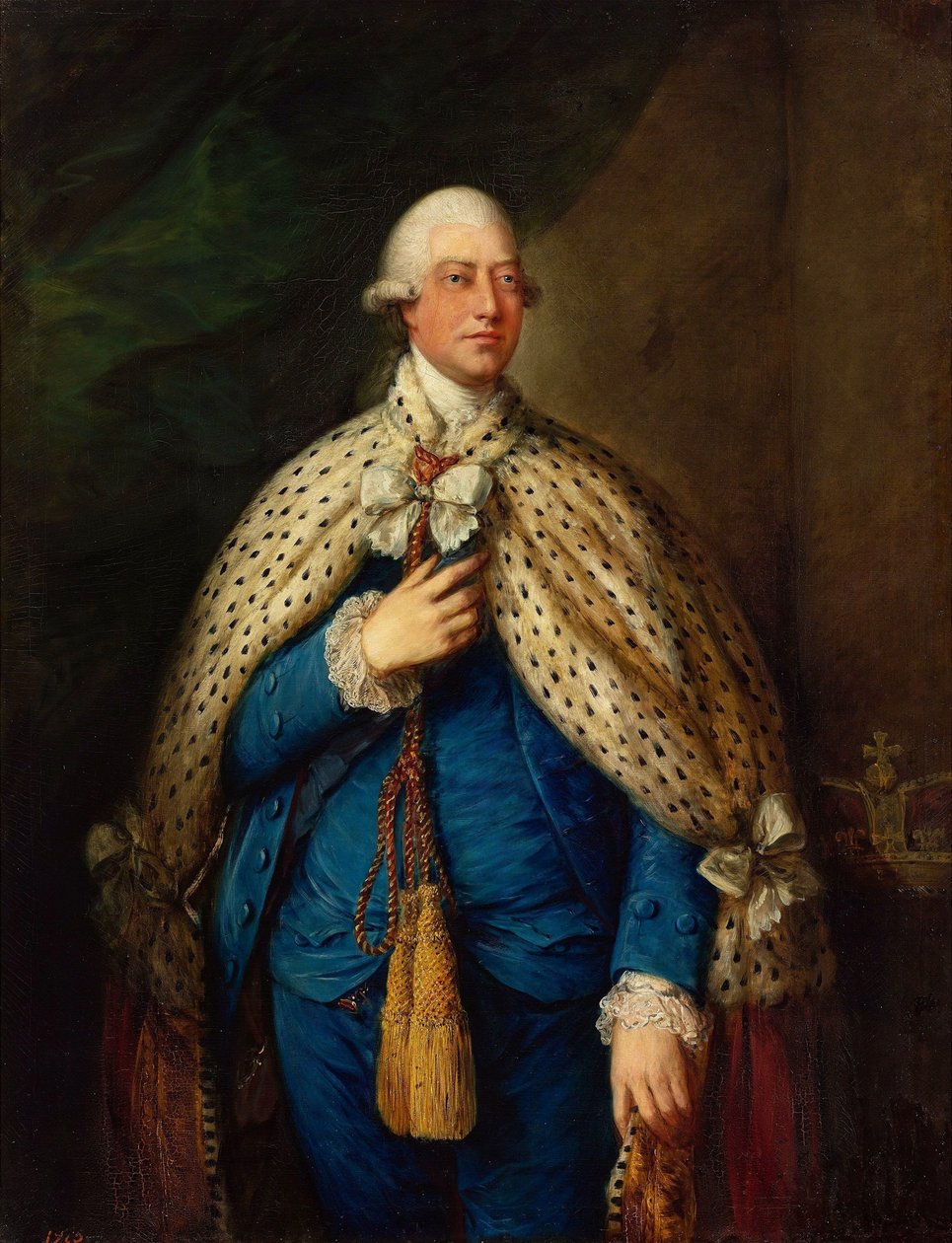 Král George III Spojeného království 1738-1820, 1785. od Thomas Gainsborough